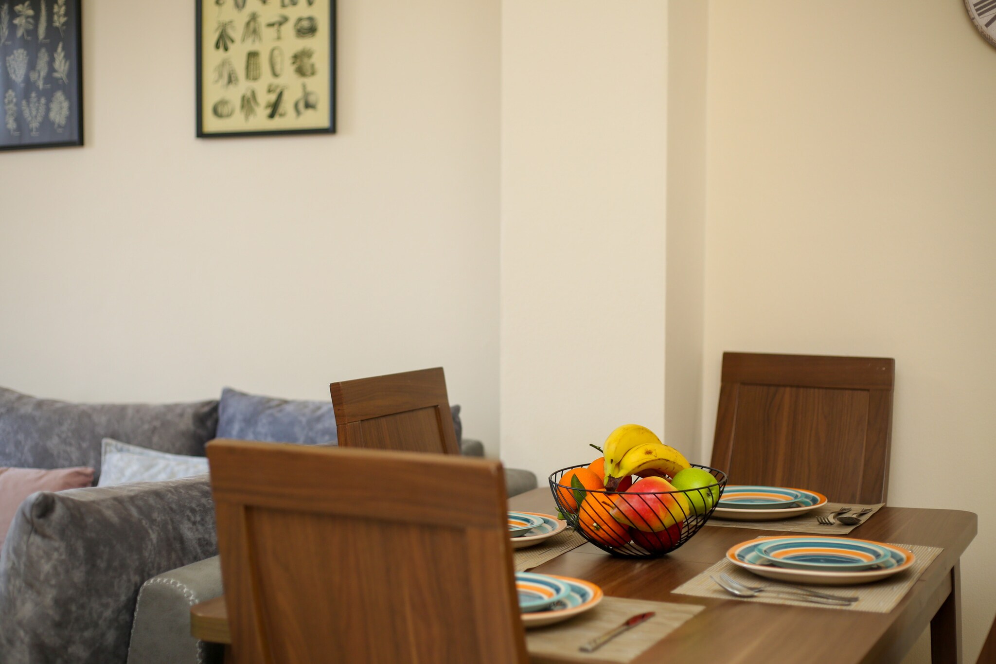 Vlora Sunset Sea View Apartment-Woonkamer