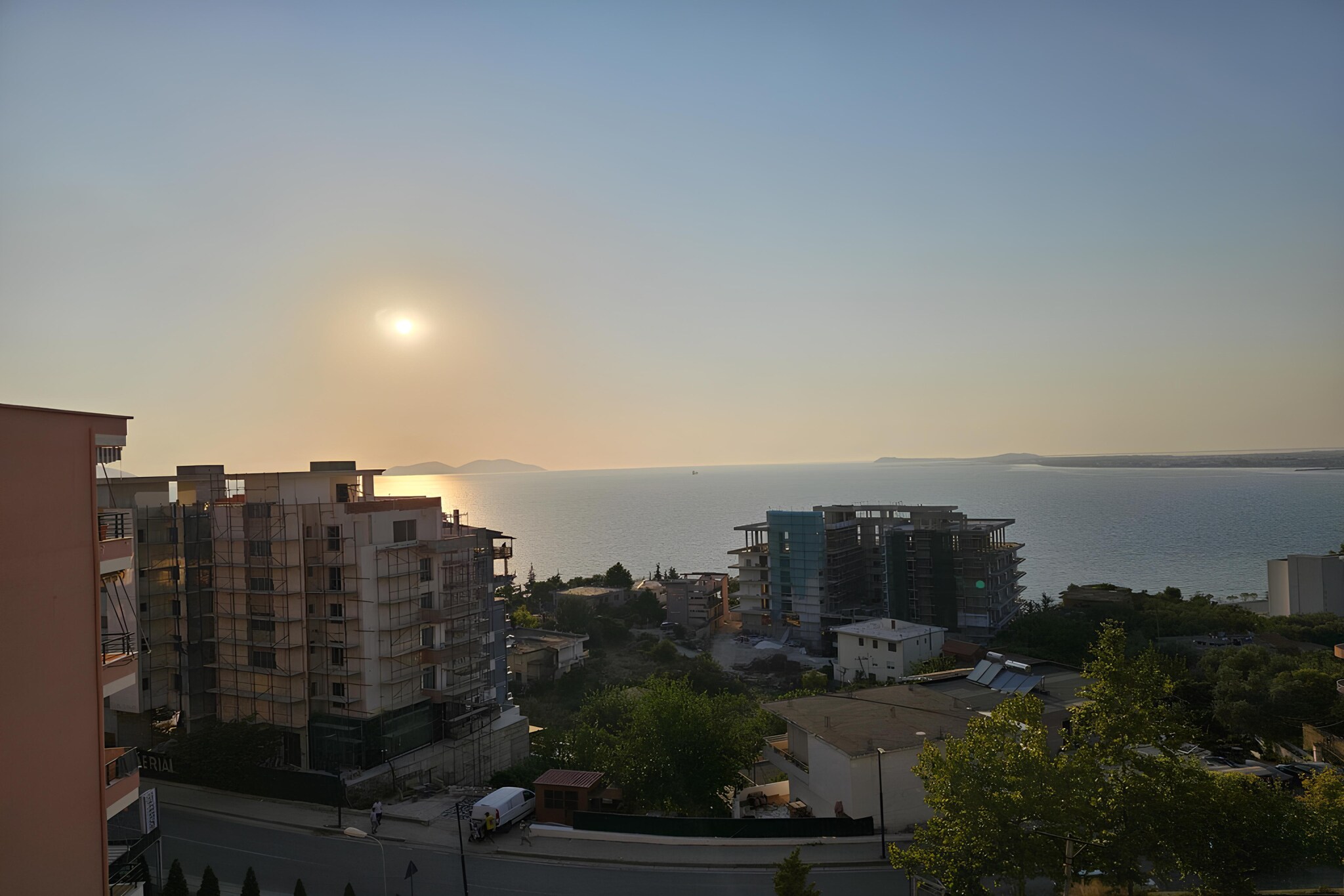 Vlora Sunset Sea View Apartment-Buitenlucht