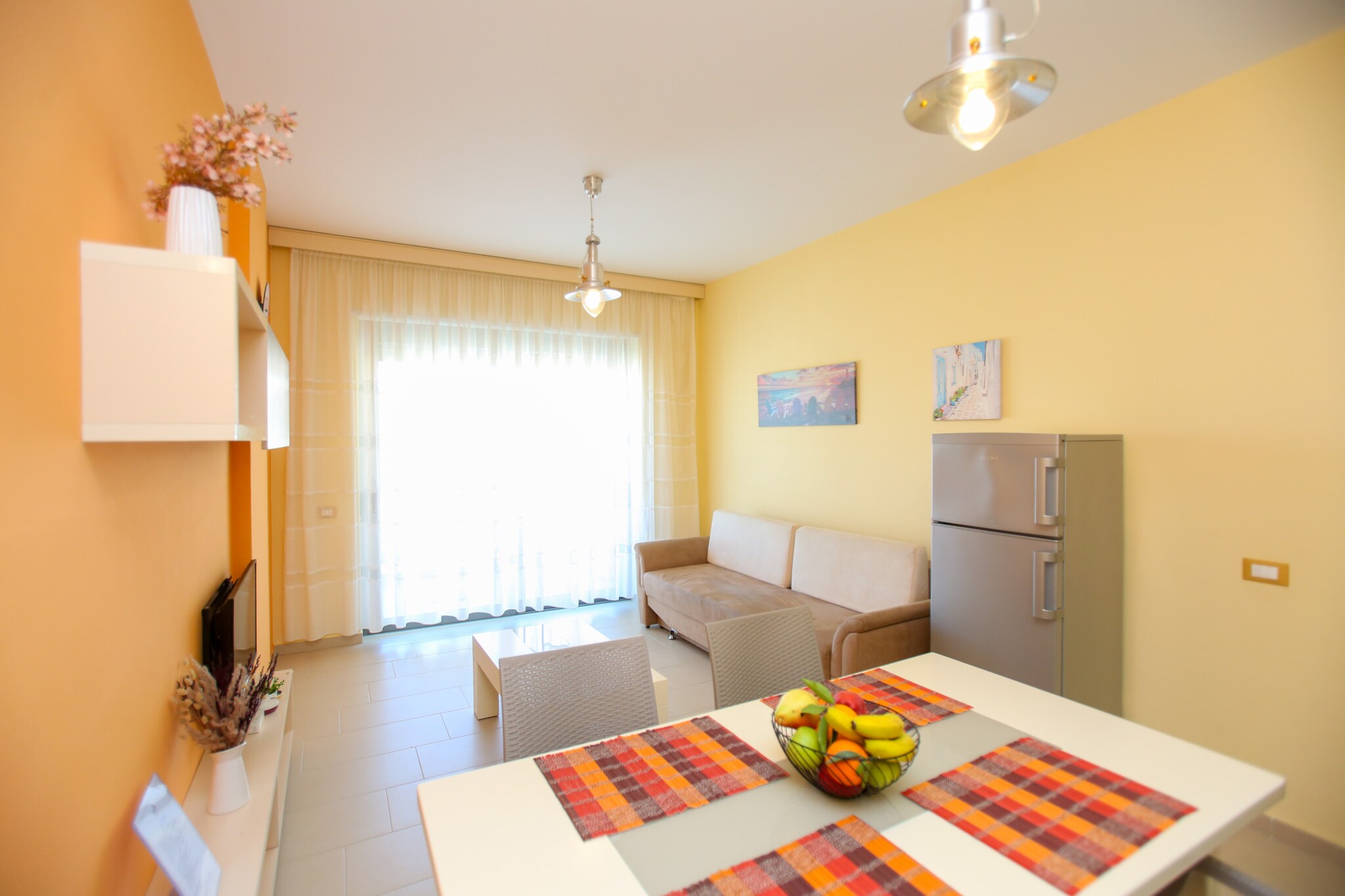 307B, Sea View One Bedroom Apartment-Woonkamer