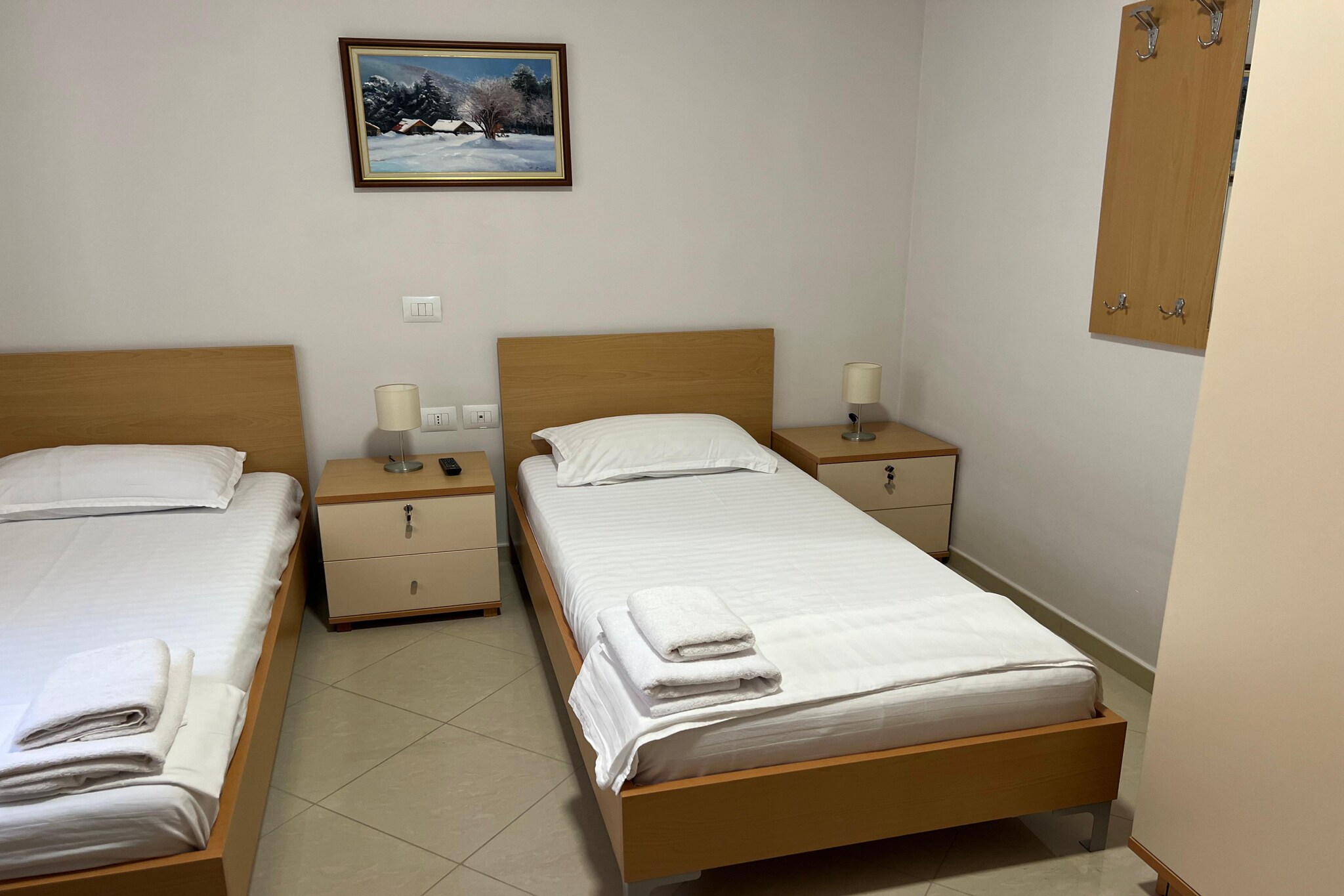 Thoma's K Studios - Twin Beds Studio-Slaapkamer
