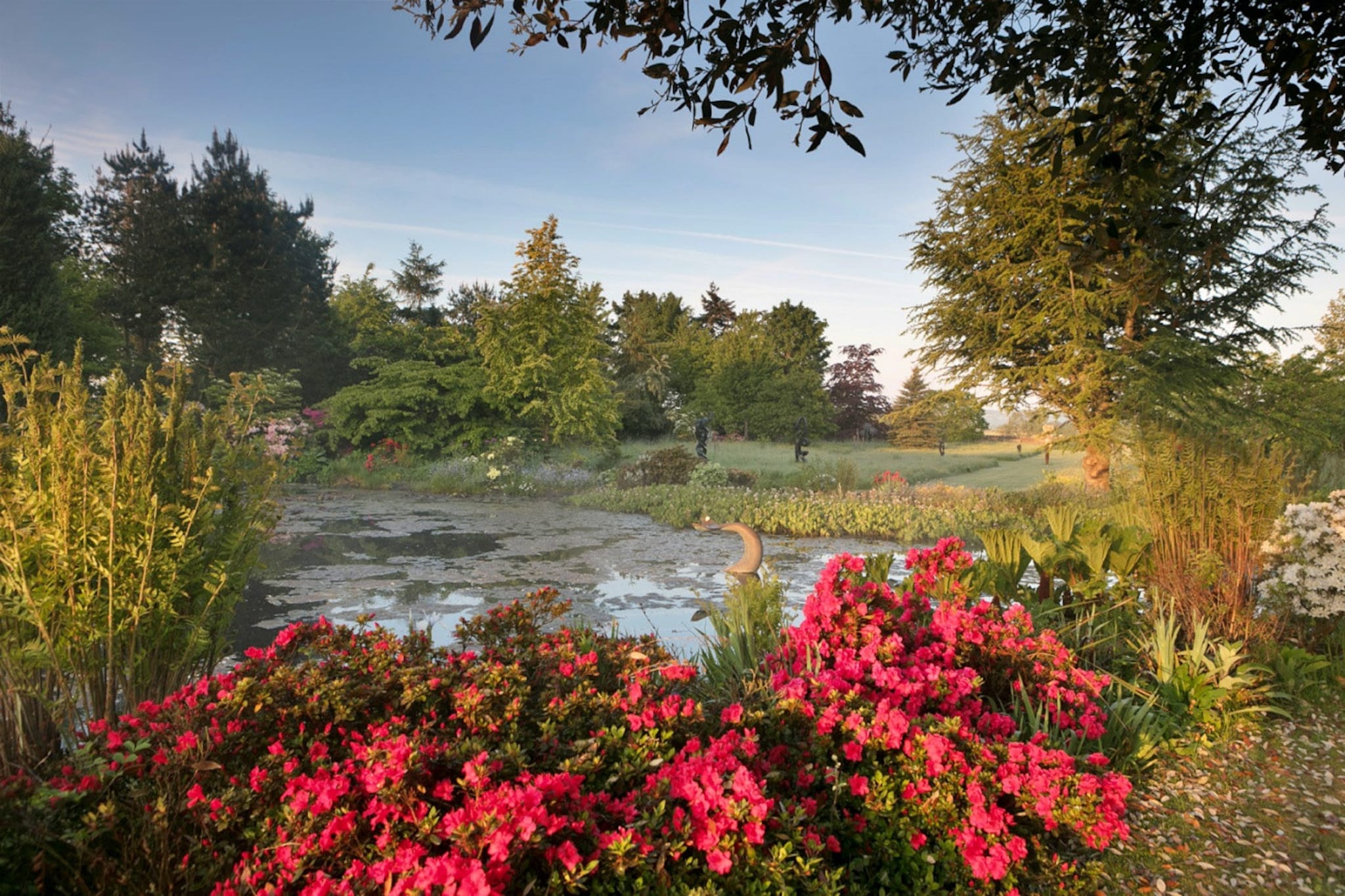 Ryeworth Cottage-Tuinen zomer