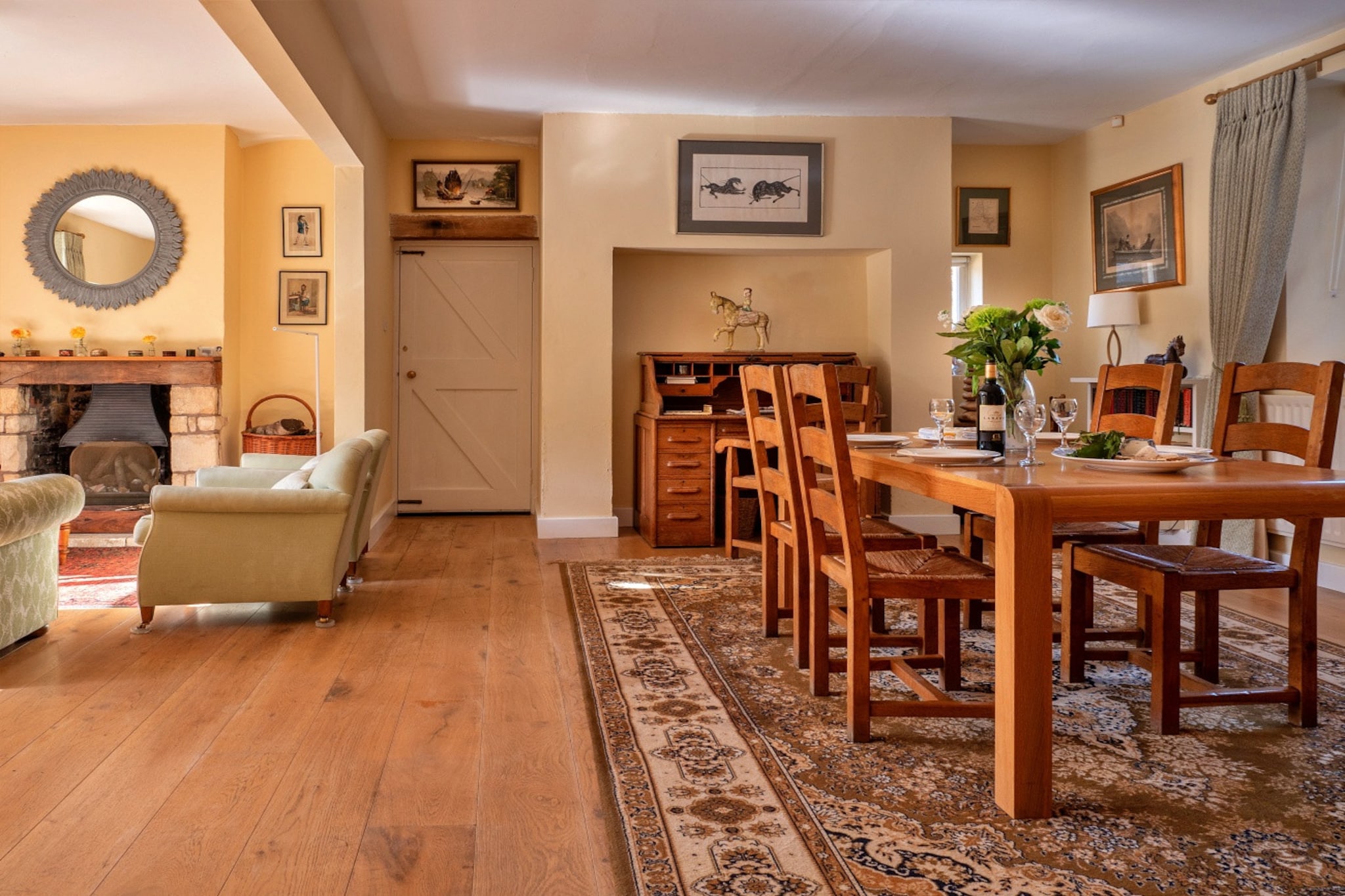 Lodge Cottage-Eetkamer