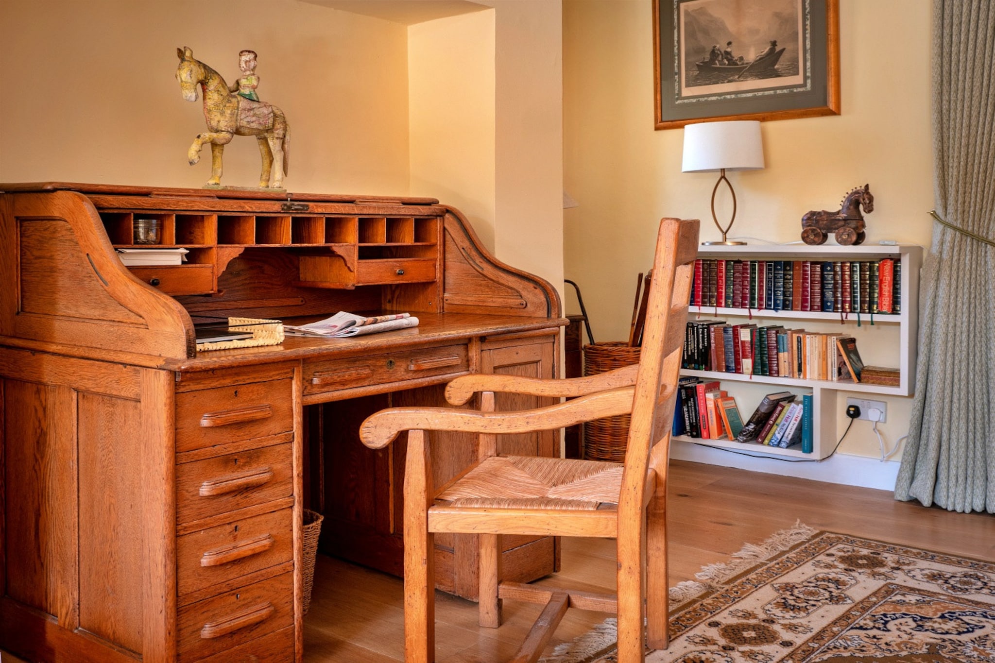 Lodge Cottage-Woonkamer