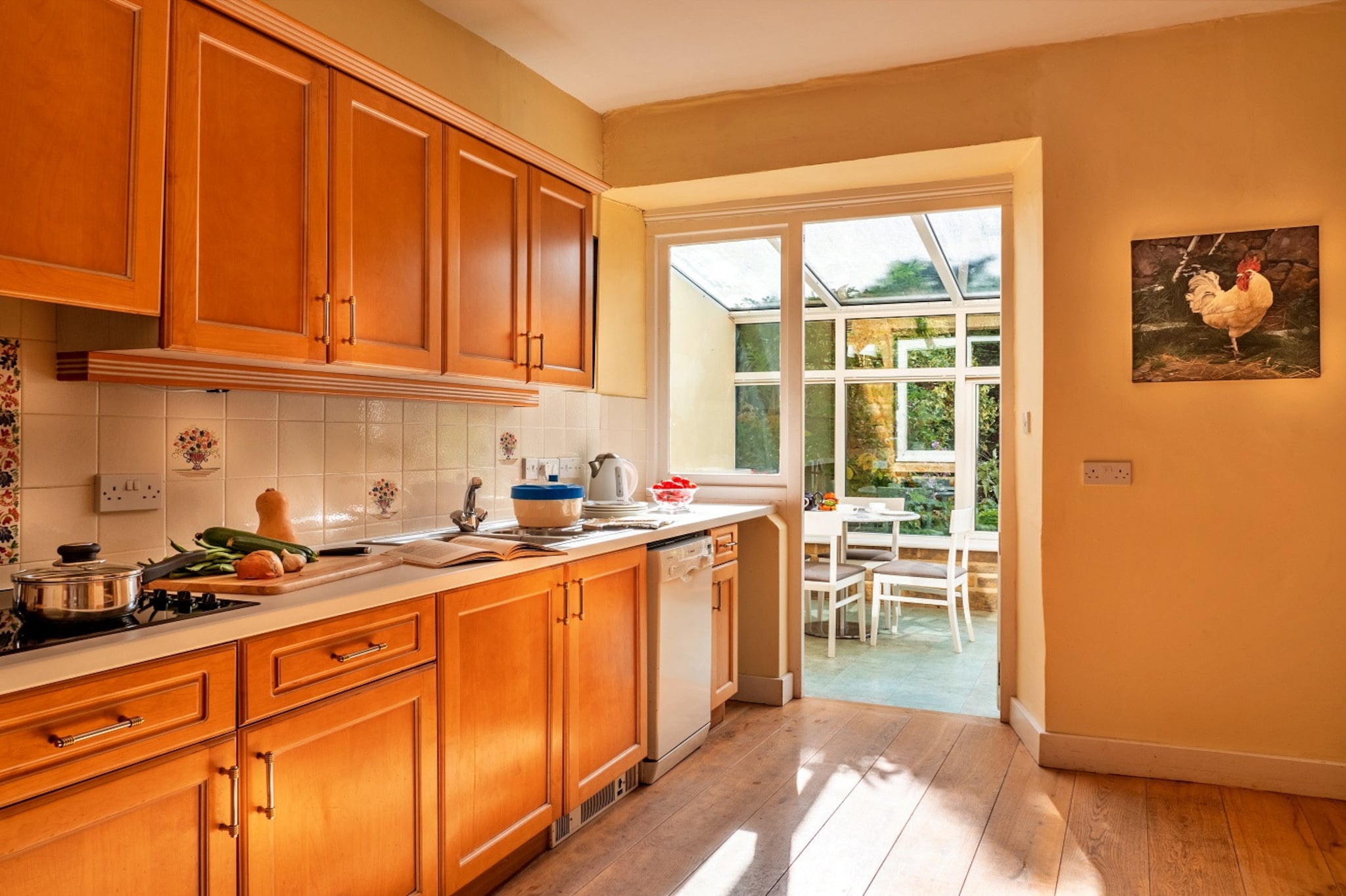 Lodge Cottage-Keuken