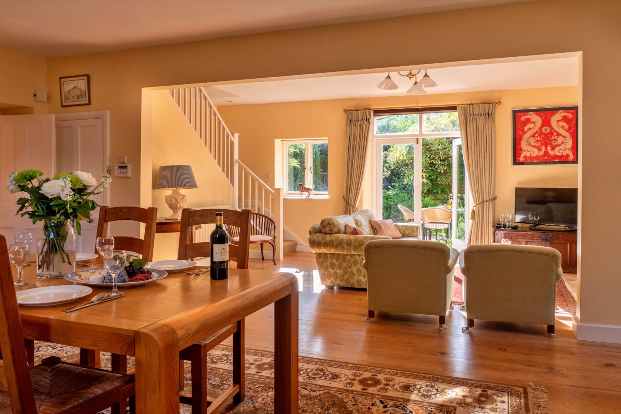 Lodge Cottage-Eetkamer