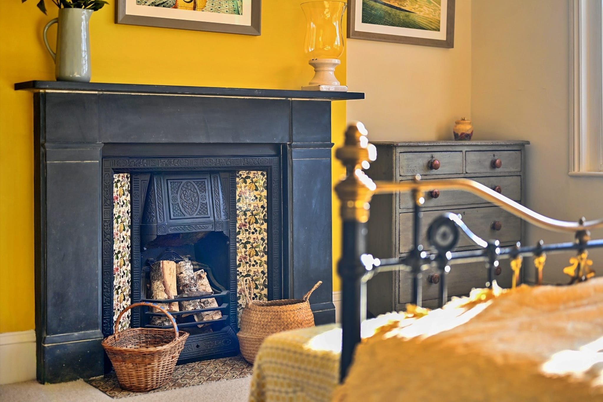 123, High Street-Slaapkamer