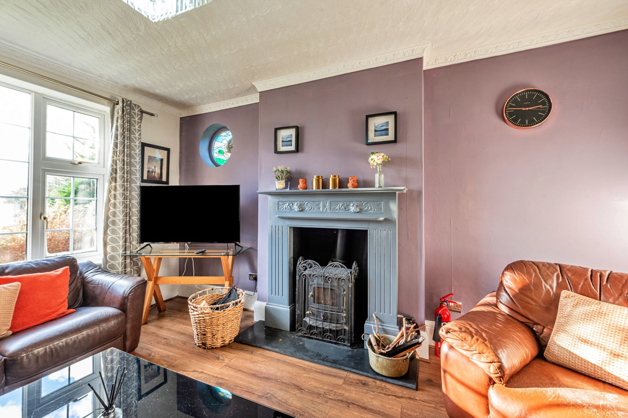 Ty Gwyn Hideaway-Woonkamer