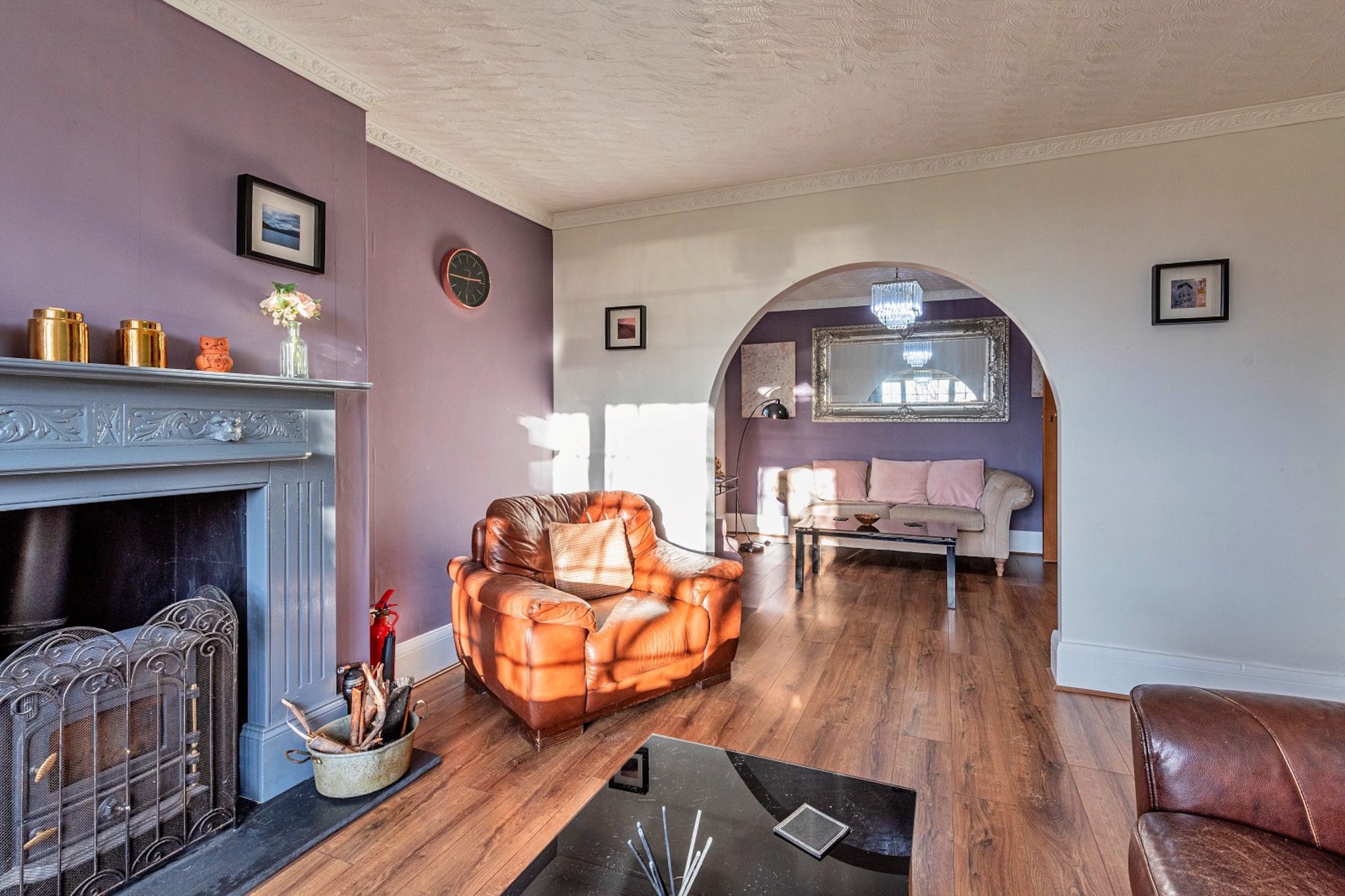 Ty Gwyn Hideaway-Woonkamer