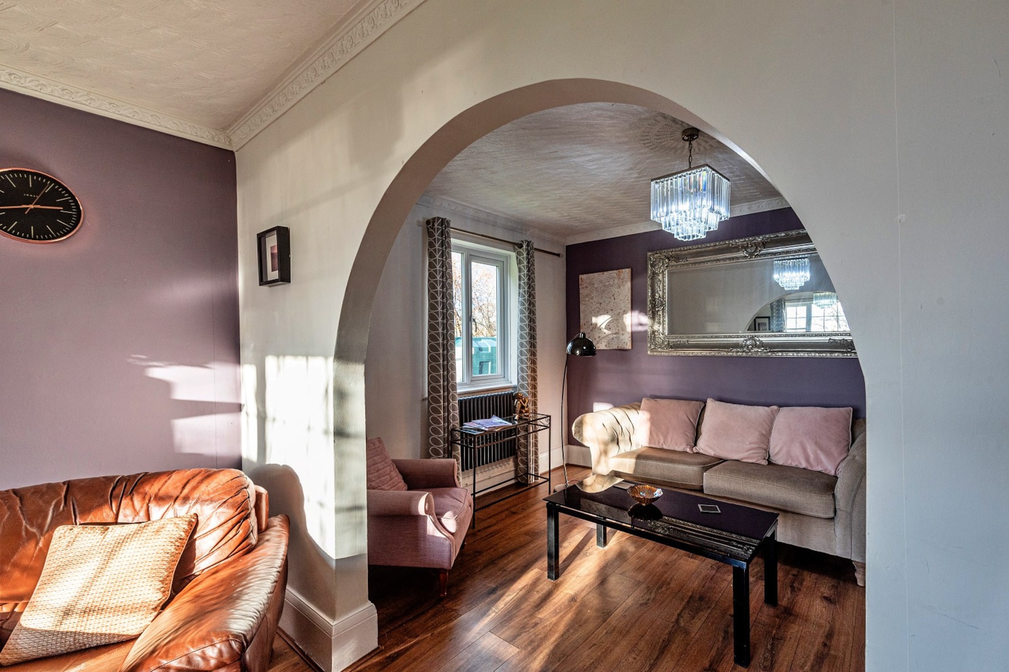 Ty Gwyn Hideaway-Woonkamer