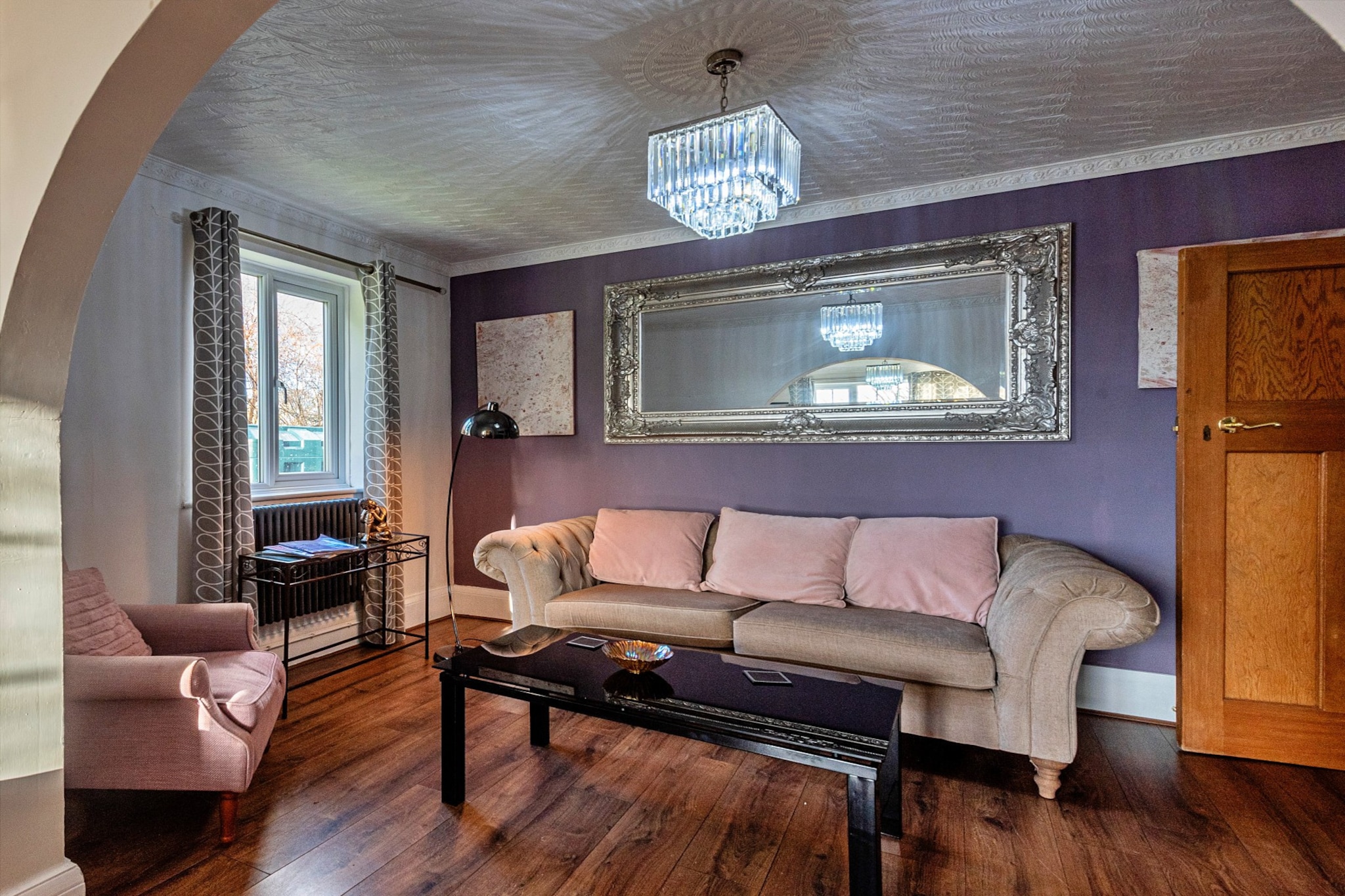 Ty Gwyn Hideaway-Woonkamer