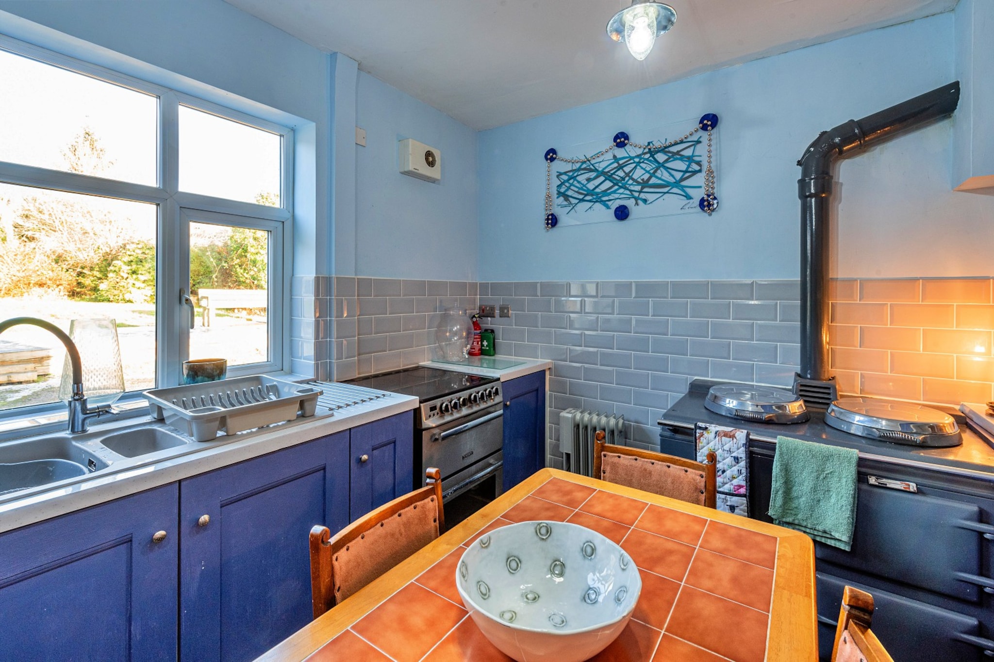 Ty Gwyn Hideaway-Keuken