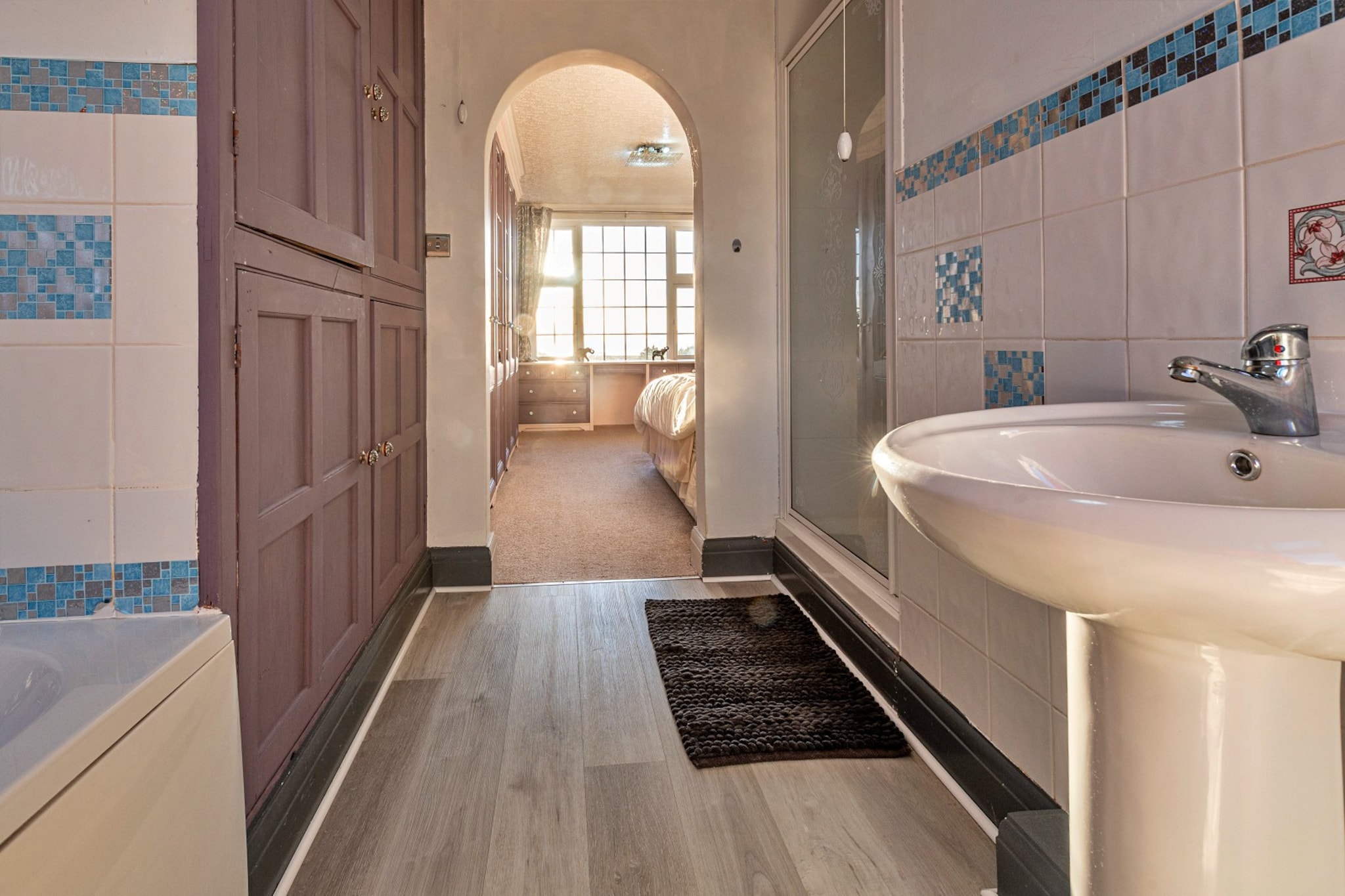 Ty Gwyn Hideaway-Badkamer