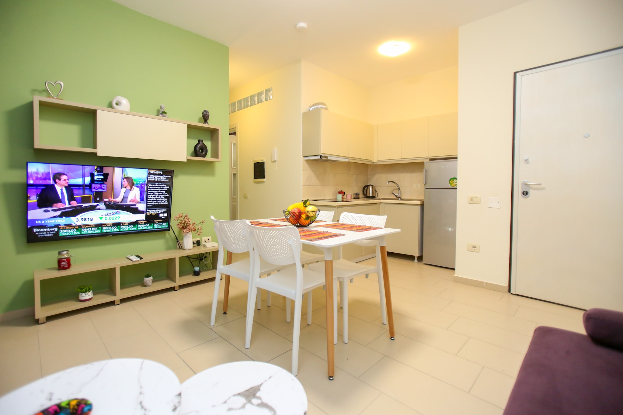 201B, Two Bedroom Apartment-Dining room