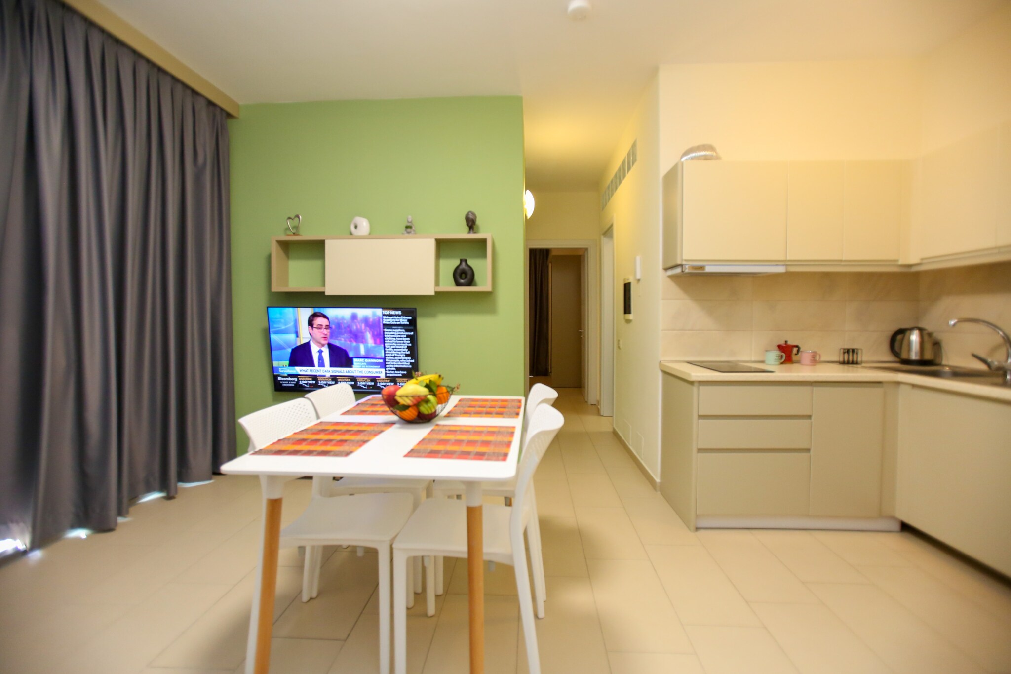 201B, Two Bedroom Apartment-Dining room