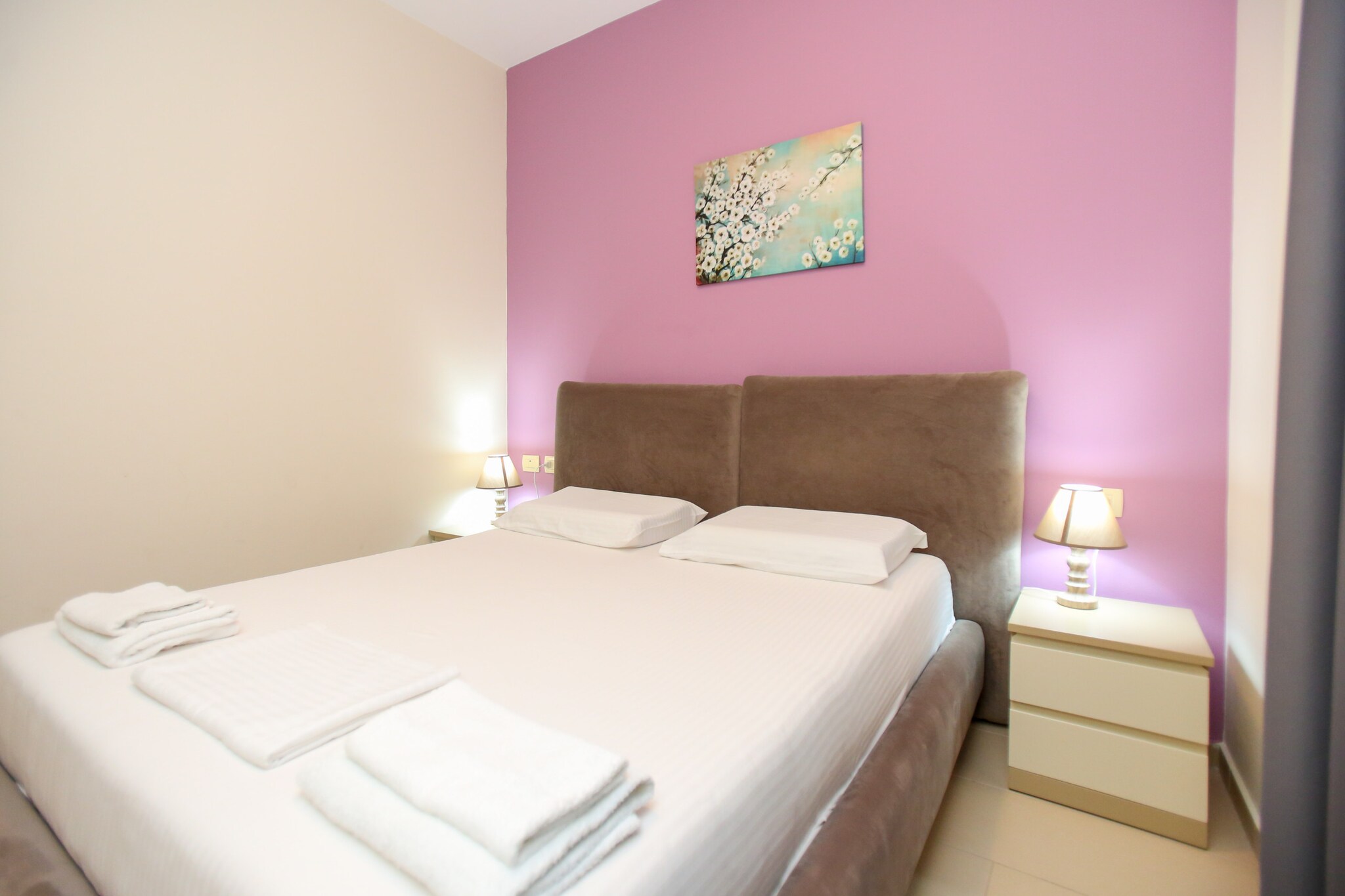 201B, Two Bedroom Apartment-Bedroom