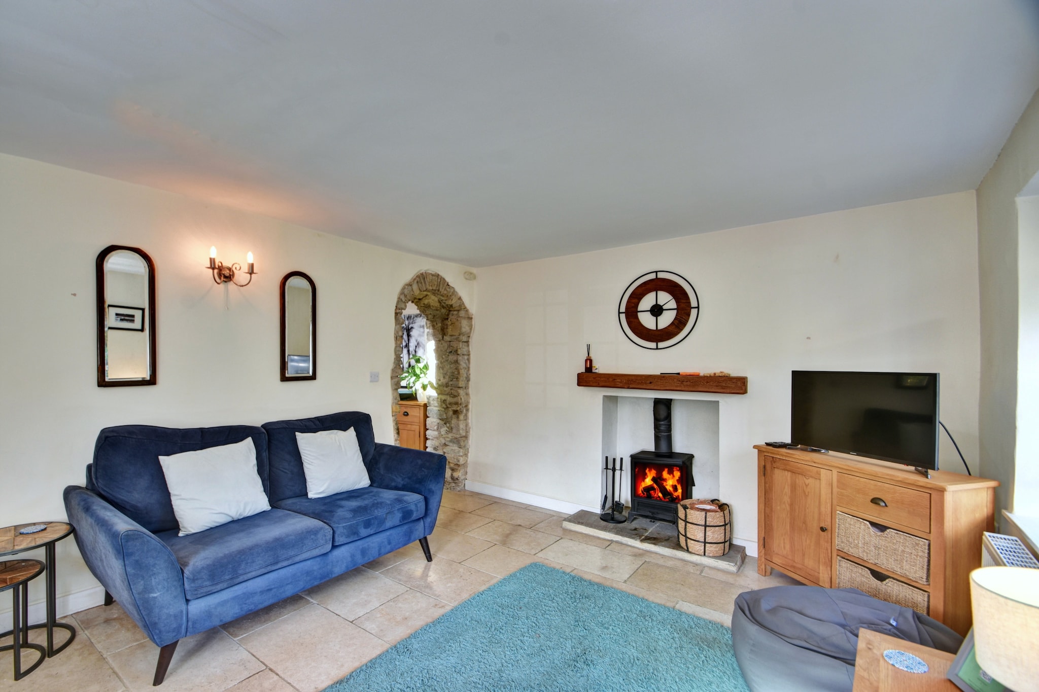 Stable Cottage-Woonkamer