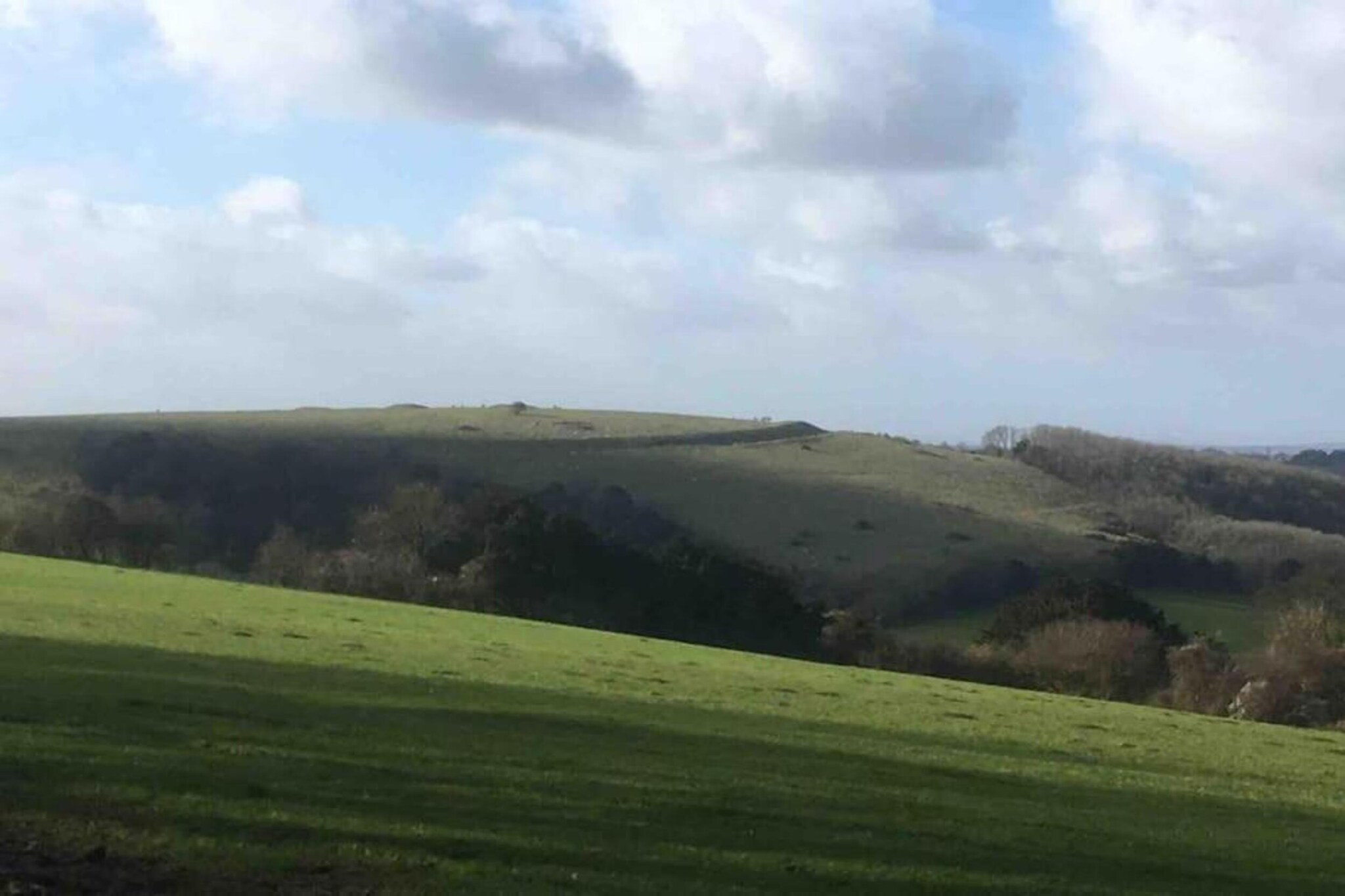 South Downs Lodge-Gebieden zomer 20km