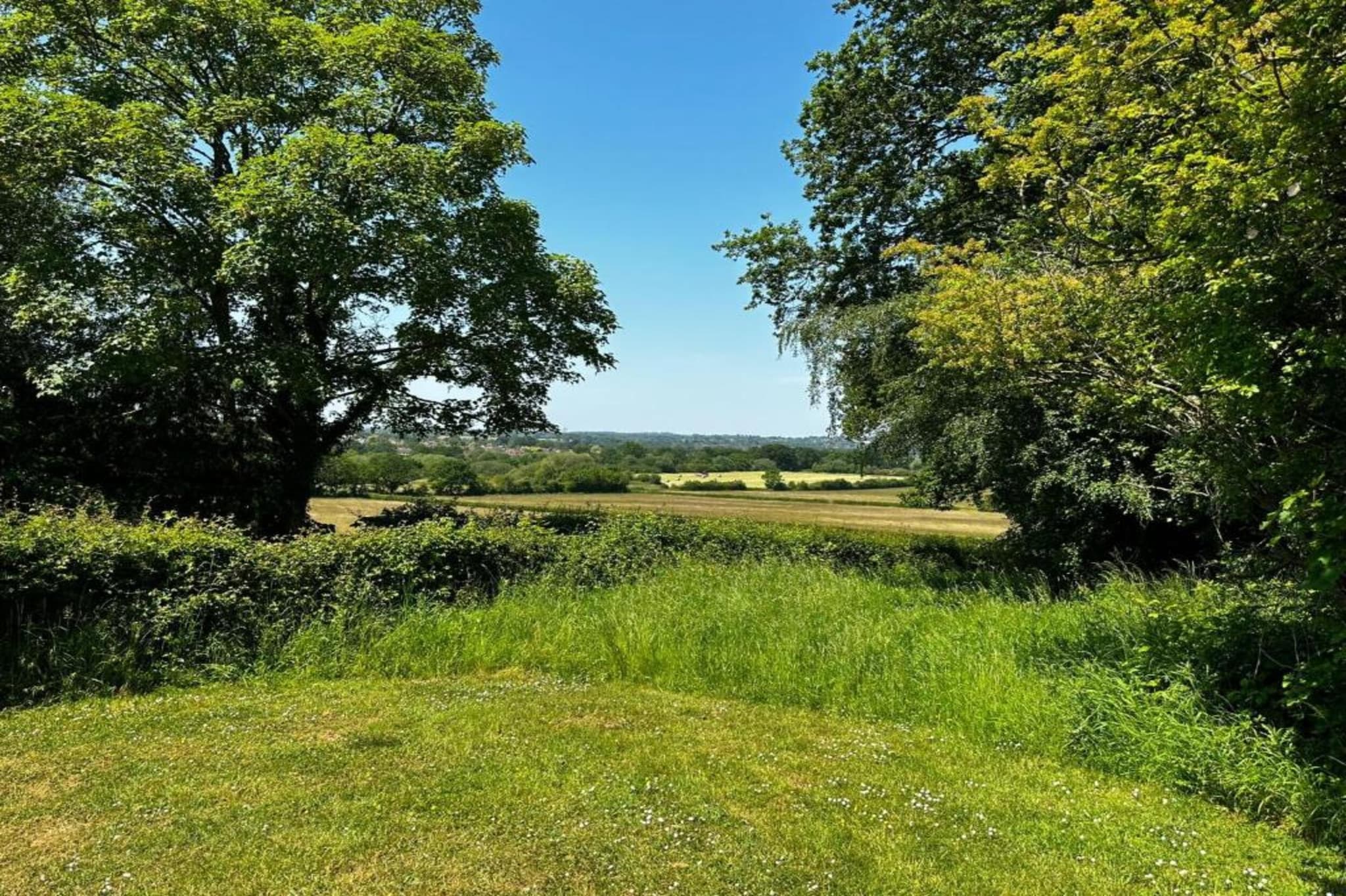 South Downs Lodge-Gebieden zomer 20km