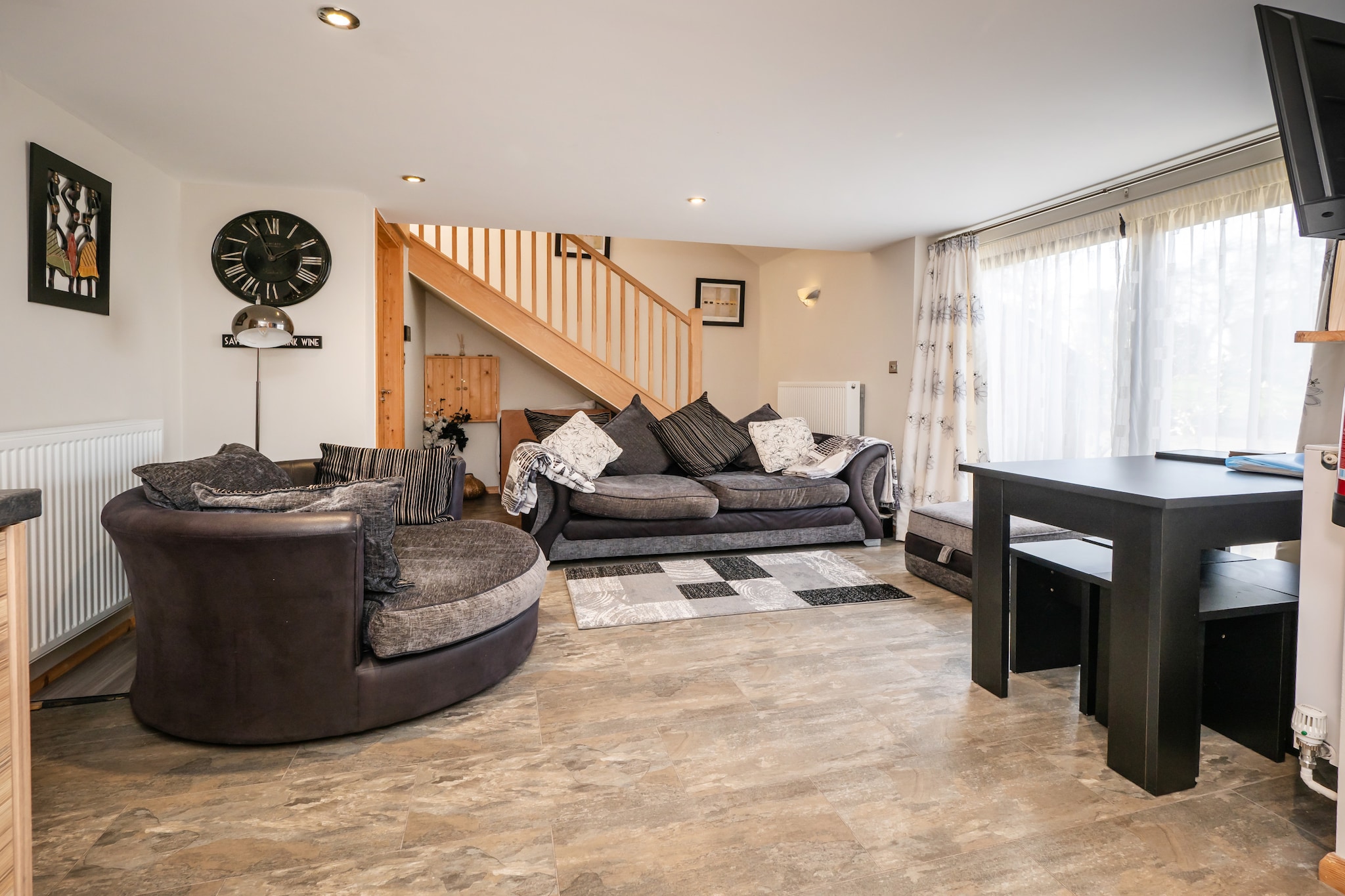 Pottles Cottage-Woonkamer