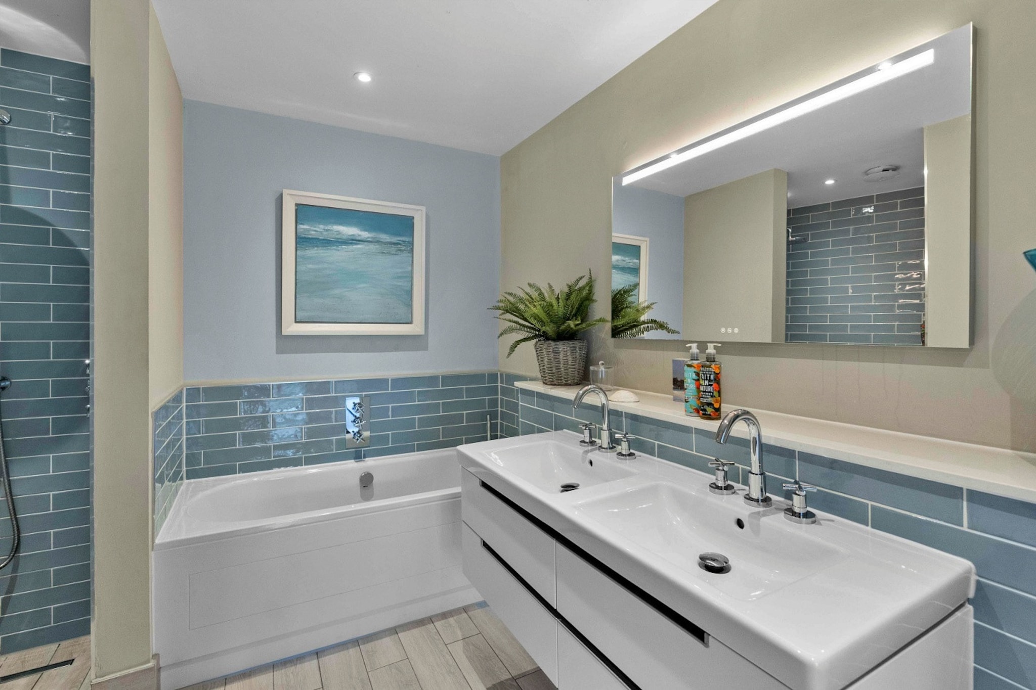 Yealm Wood-Badkamer