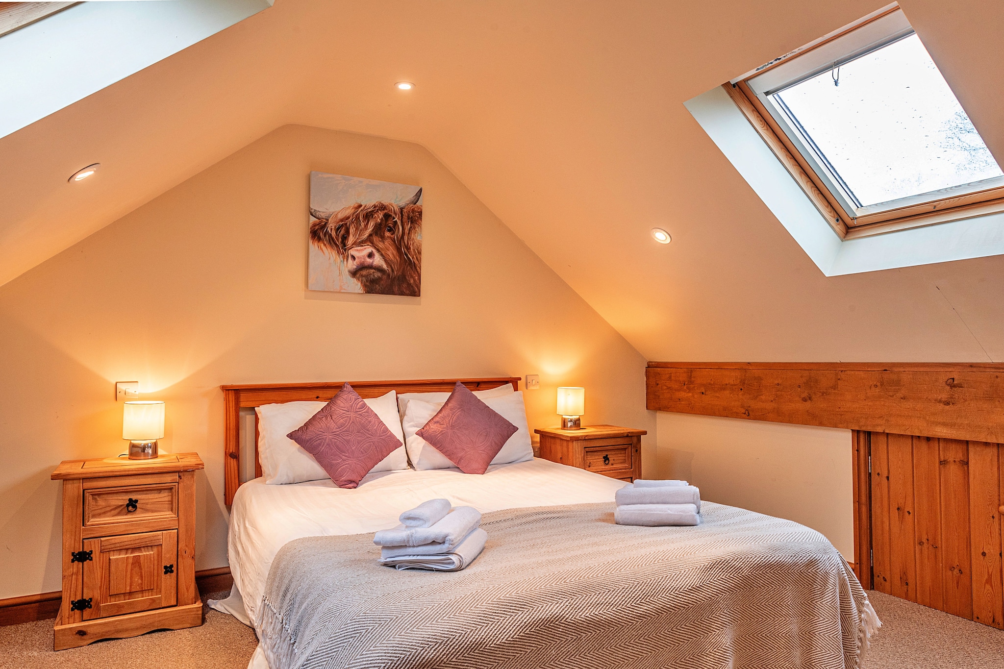 Groes Faen Bach Farmhouse-Slaapkamer
