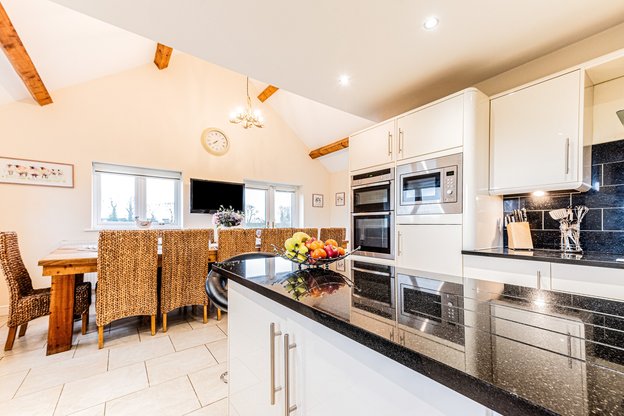 Groes Faen Bach Farmhouse-Keuken