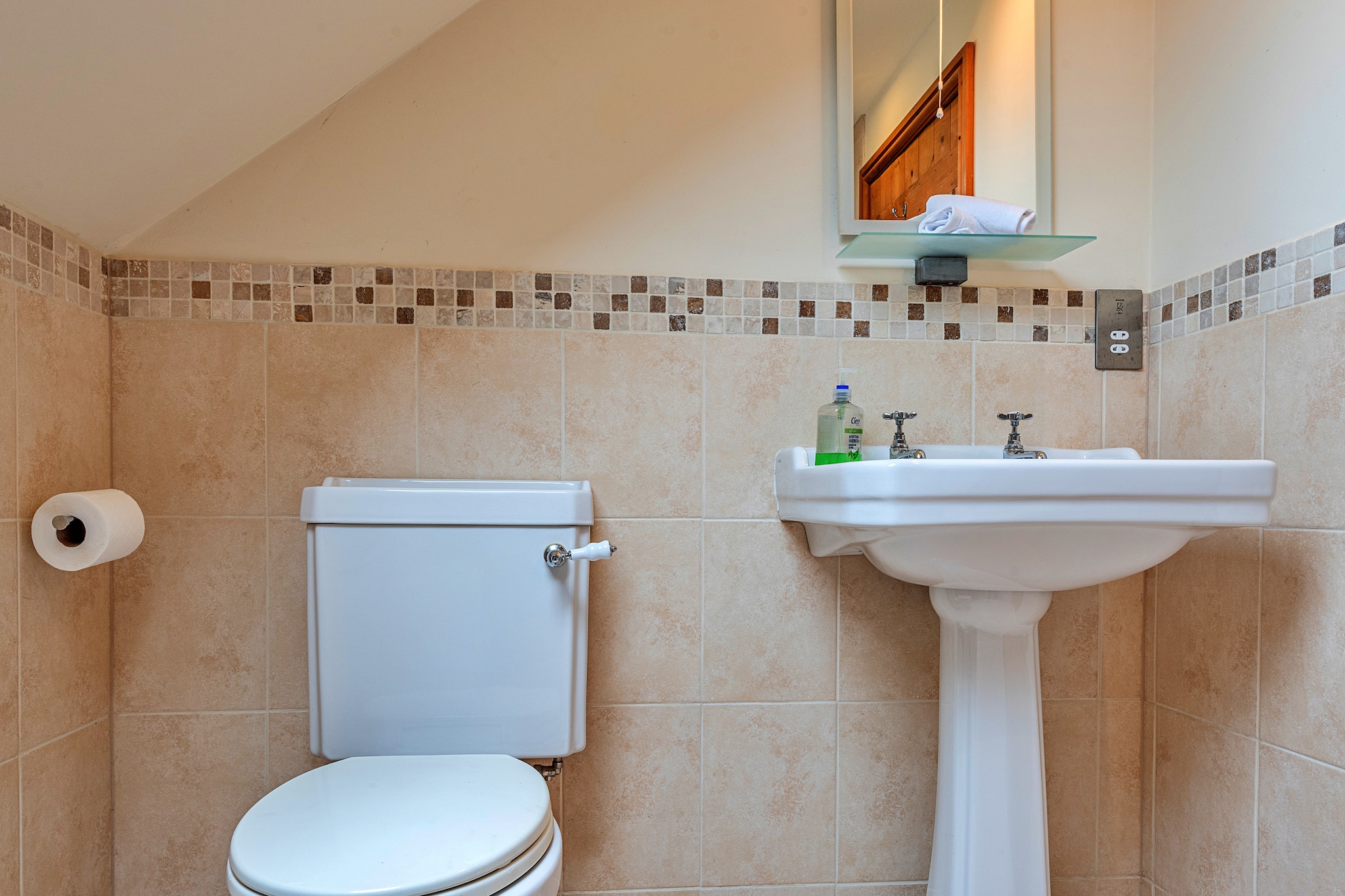 Groes Faen Bach Farmhouse-Badkamer