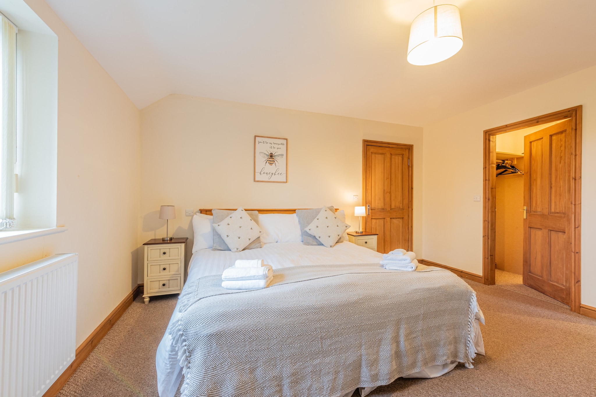 Groes Faen Bach Farmhouse-Slaapkamer