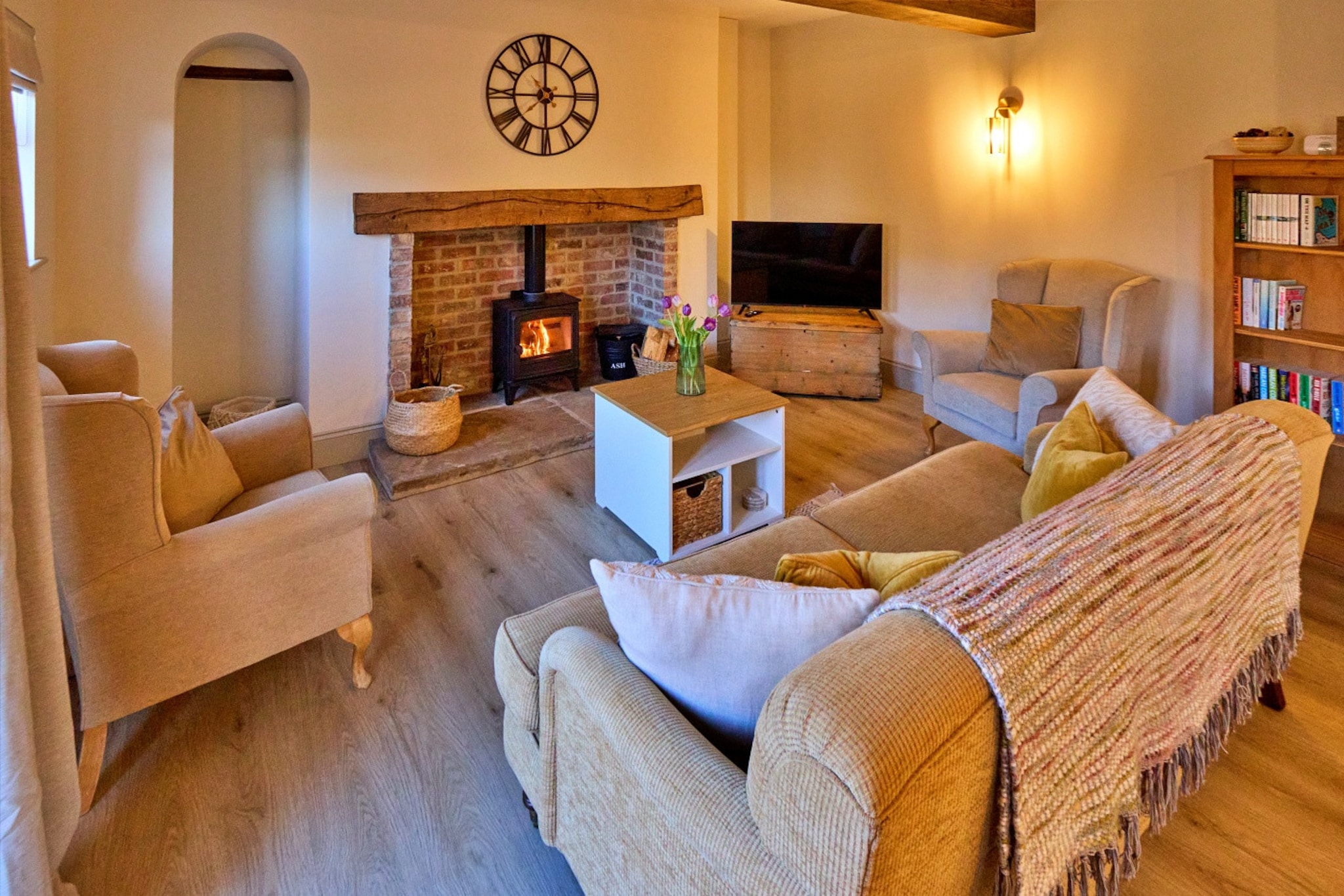 The Rookery Stables-Woonkamer