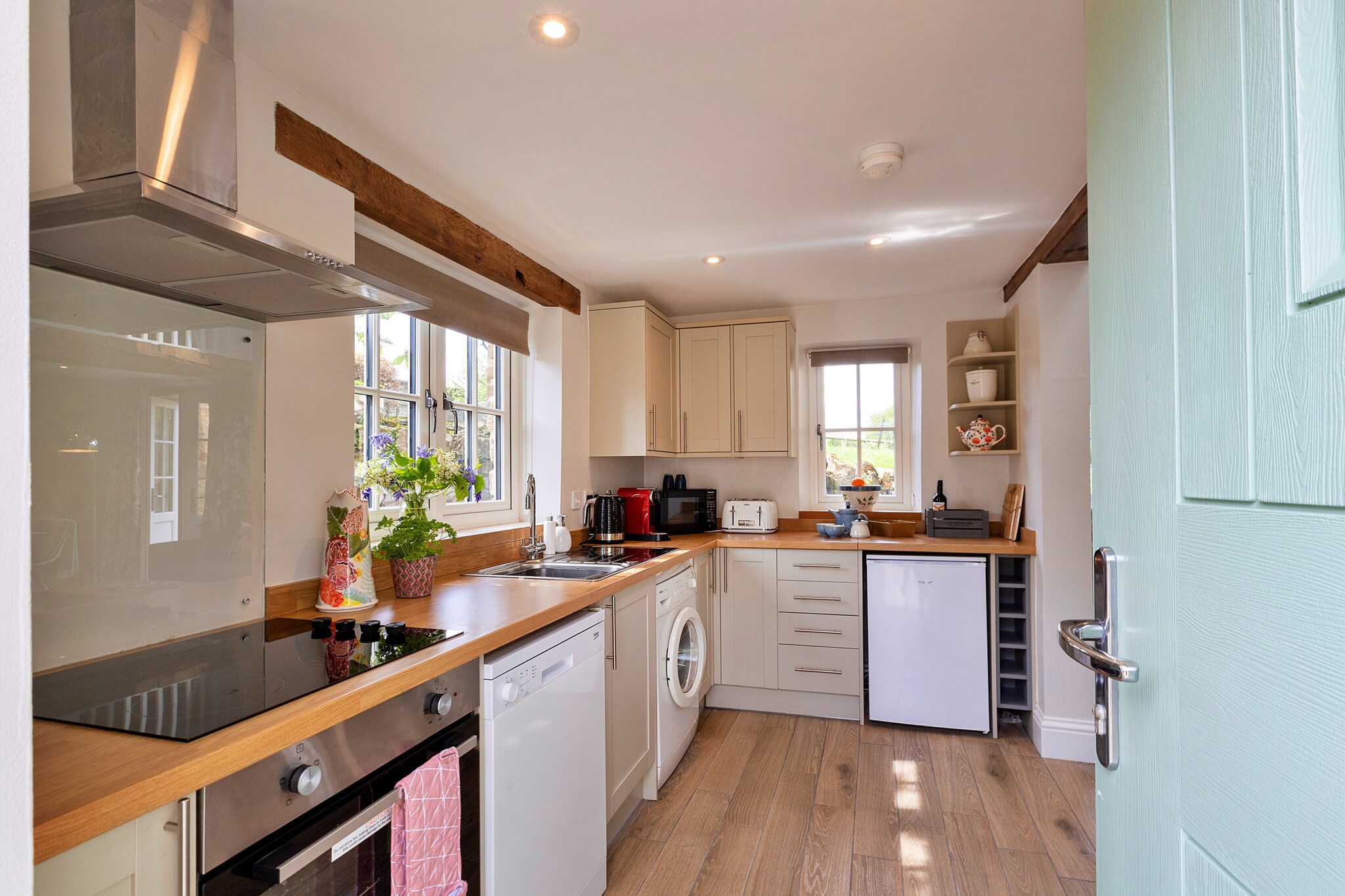 Cherry Cottage Nr Grantley Hall-Keuken