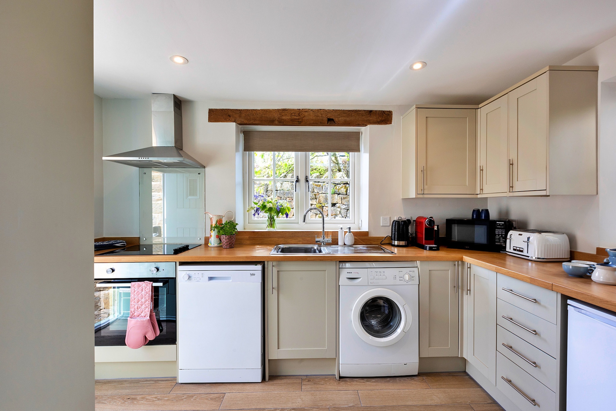Cherry Cottage Nr Grantley Hall-Keuken