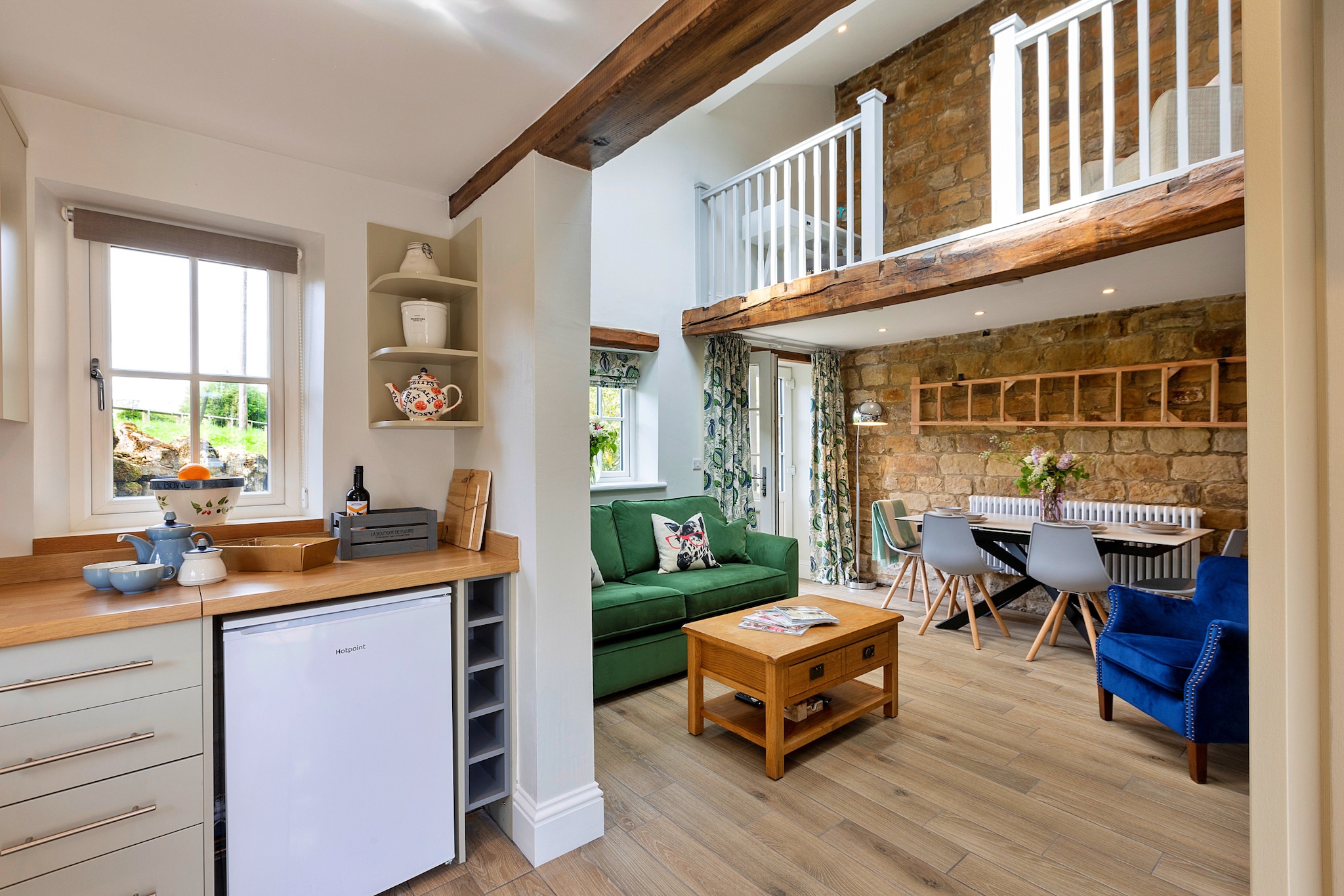 Cherry Cottage Nr Grantley Hall-Keuken