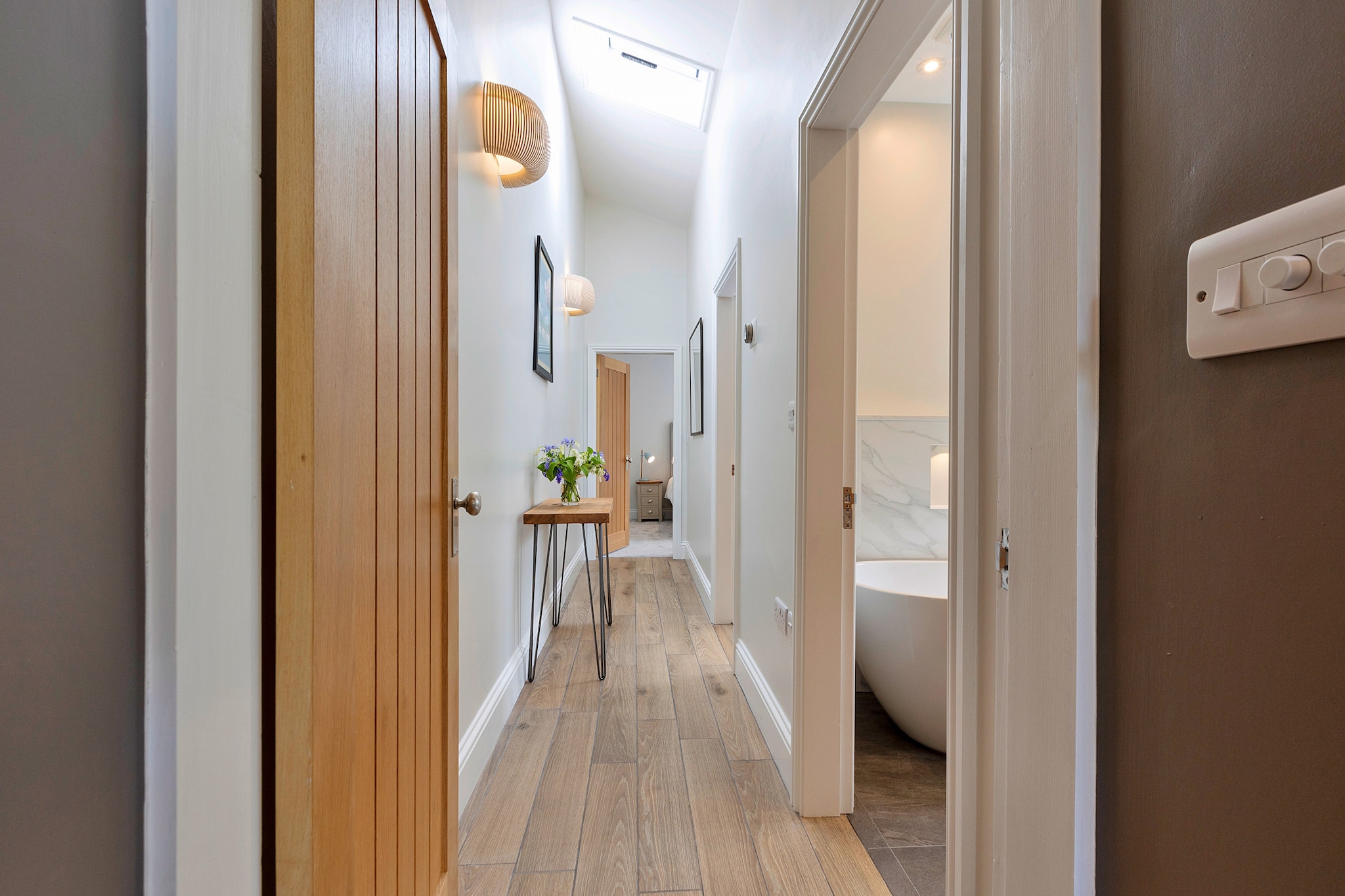 Cherry Cottage Nr Grantley Hall-Slaapkamer