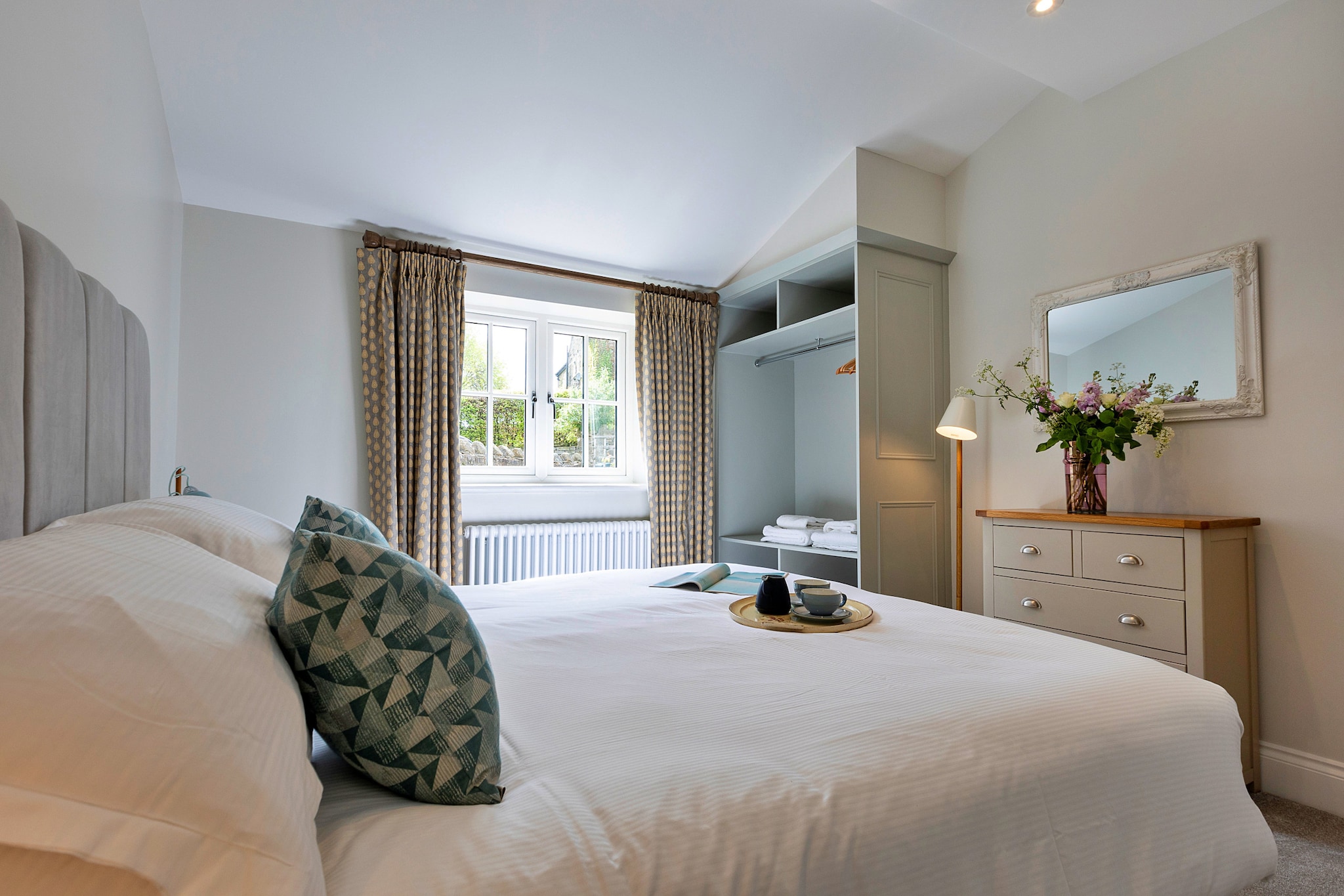 Cherry Cottage Nr Grantley Hall-Slaapkamer