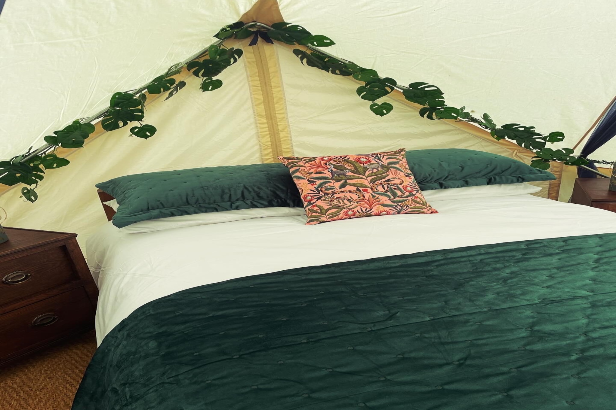 Jungle Bell Tent-Slaapkamer