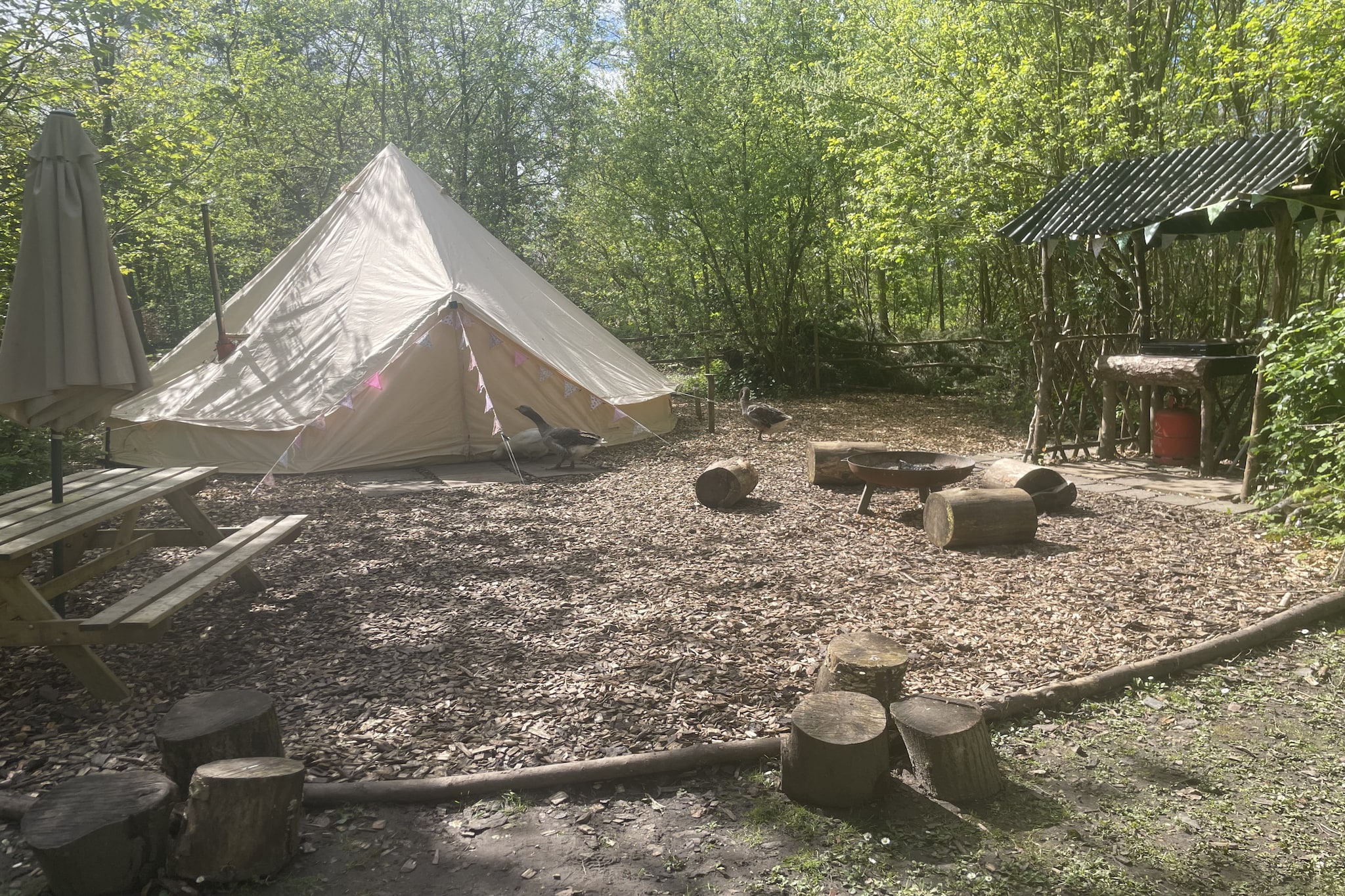 Jungle Bell Tent-Buitenlucht