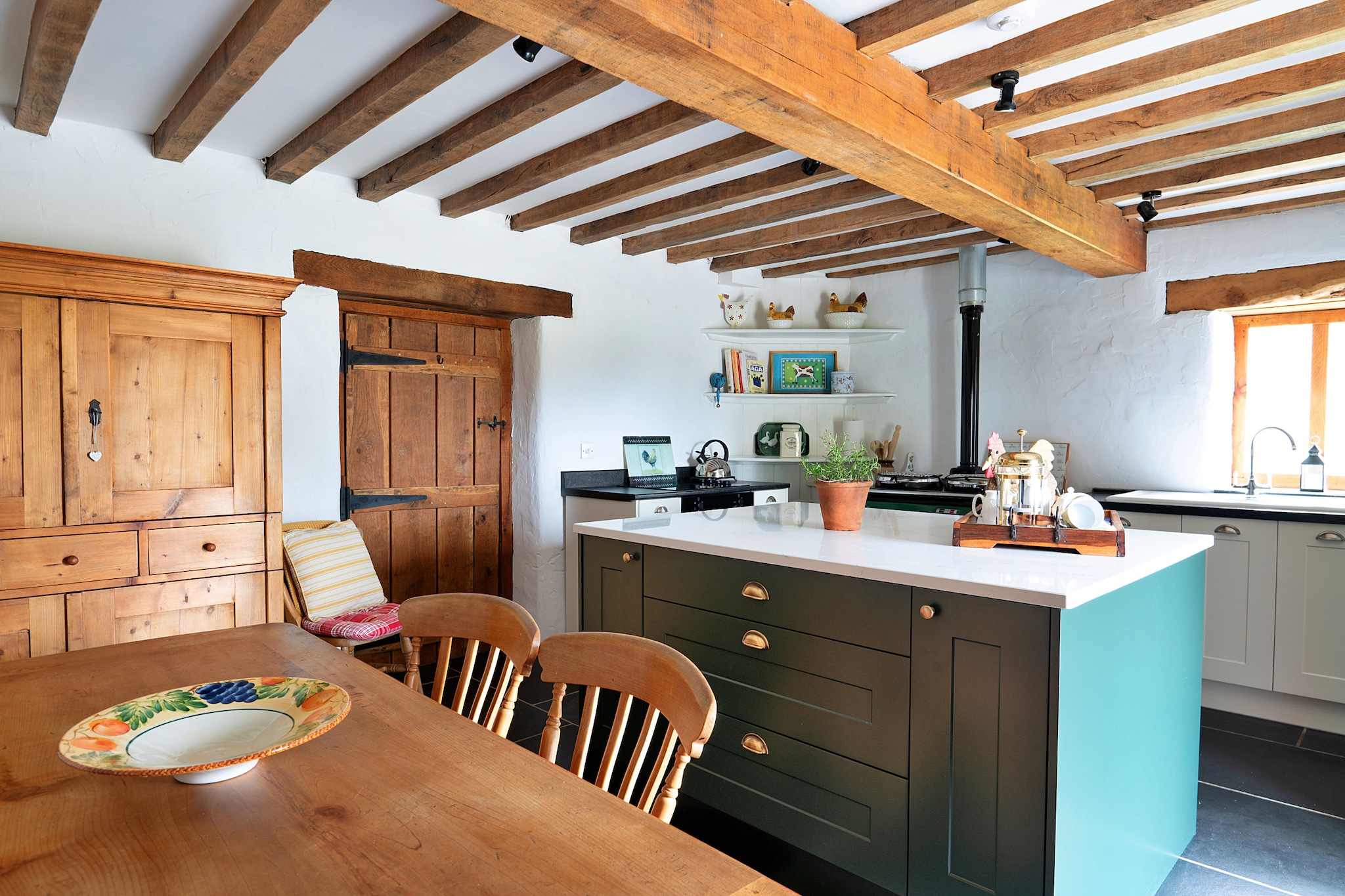The Barn at Tyddyn-y- Felin-Keuken