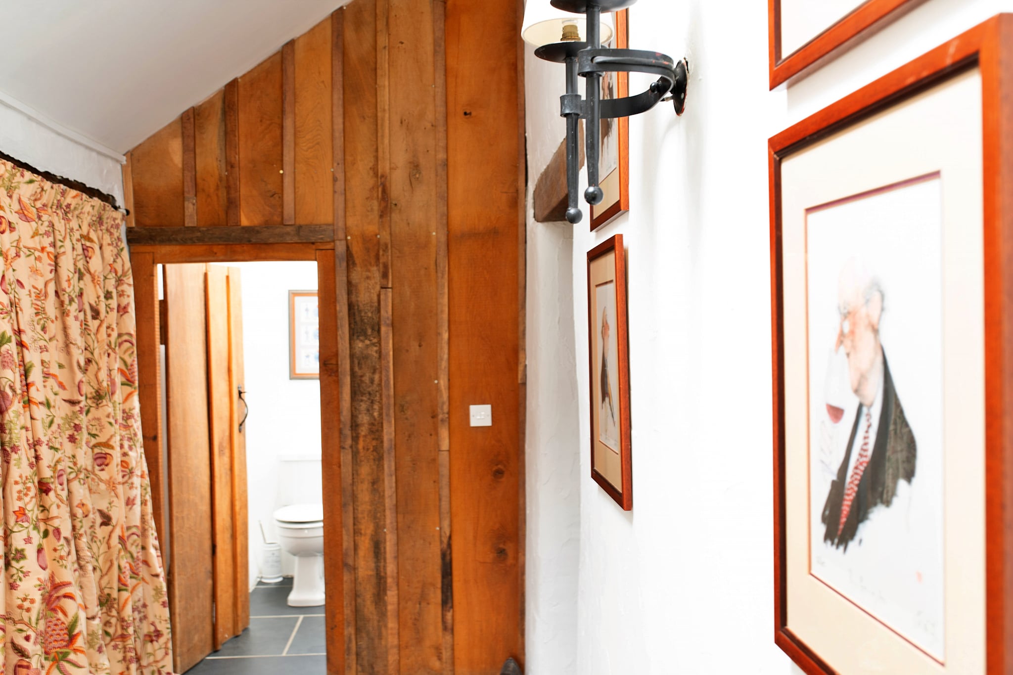 The Barn at Tyddyn-y- Felin-Badkamer