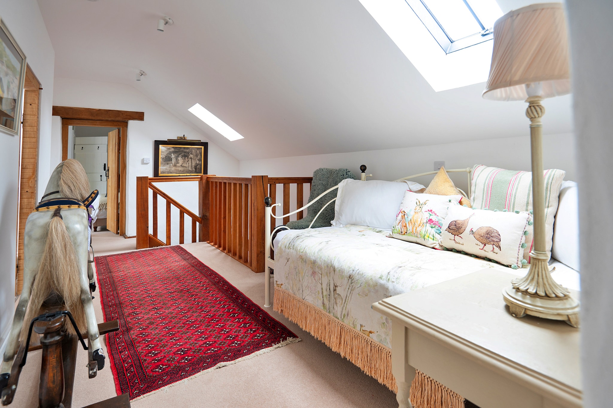 The Barn at Tyddyn-y- Felin-Slaapkamer