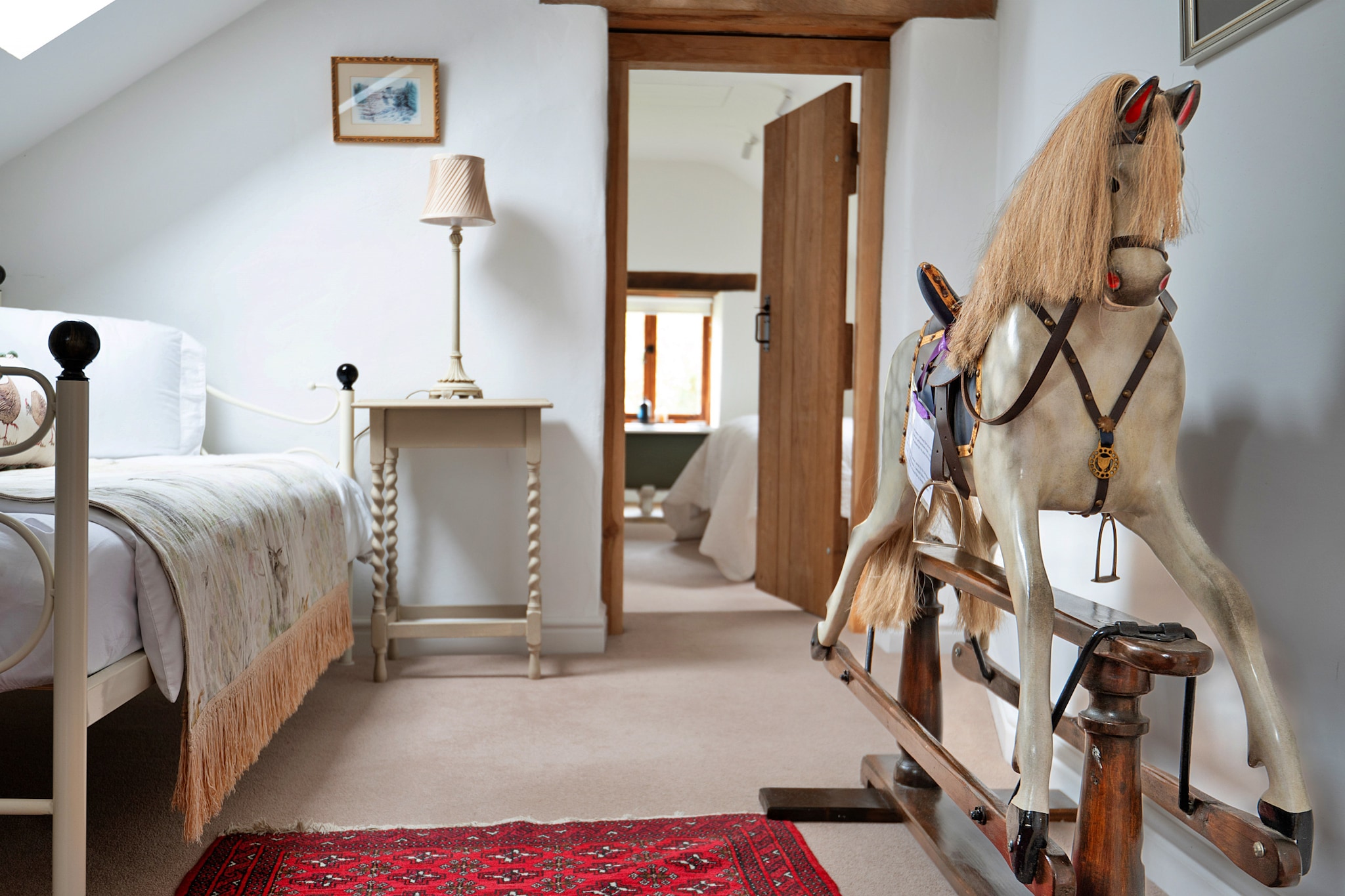 The Barn at Tyddyn-y- Felin-Slaapkamer