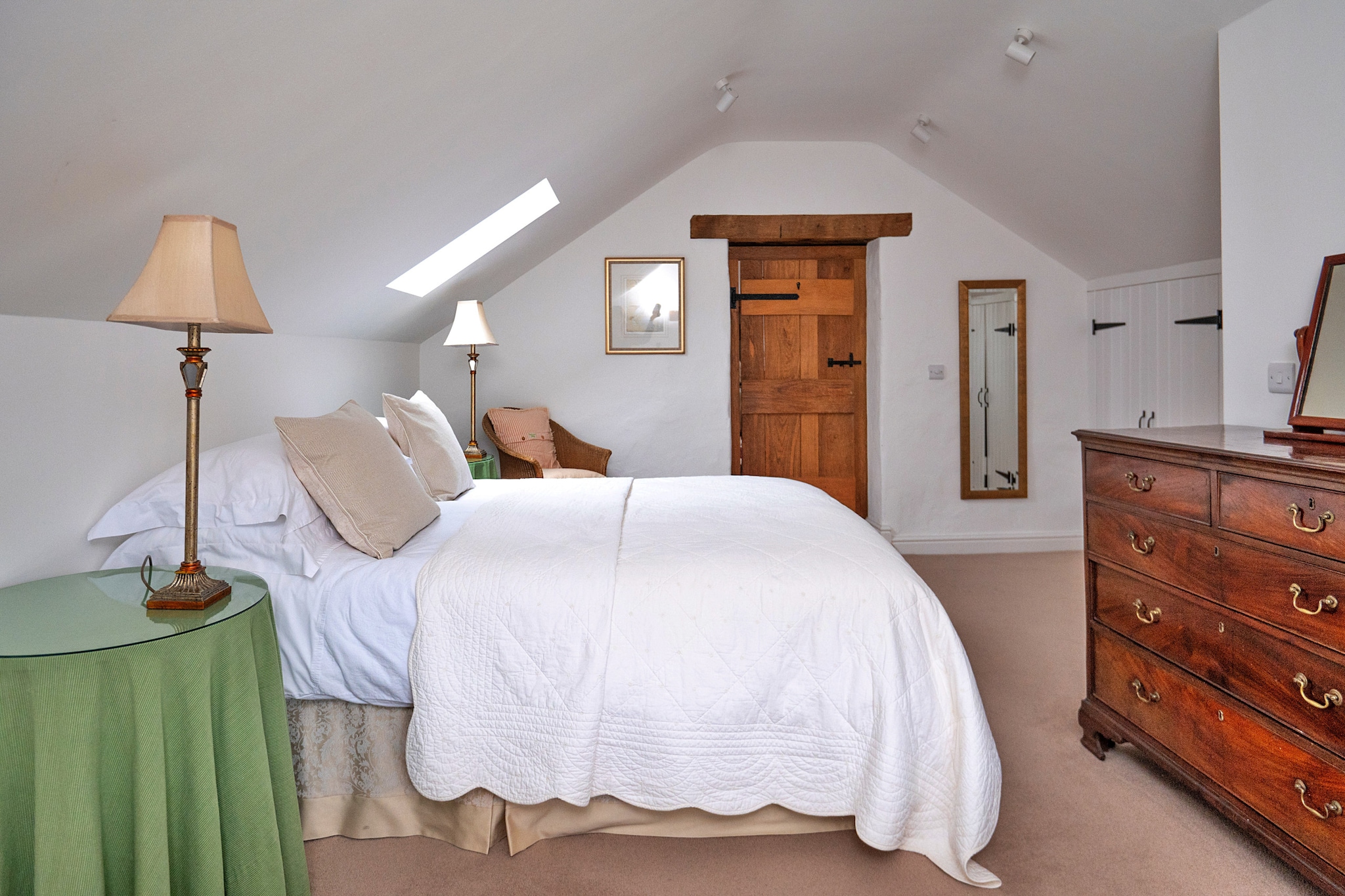 The Barn at Tyddyn-y- Felin-Slaapkamer