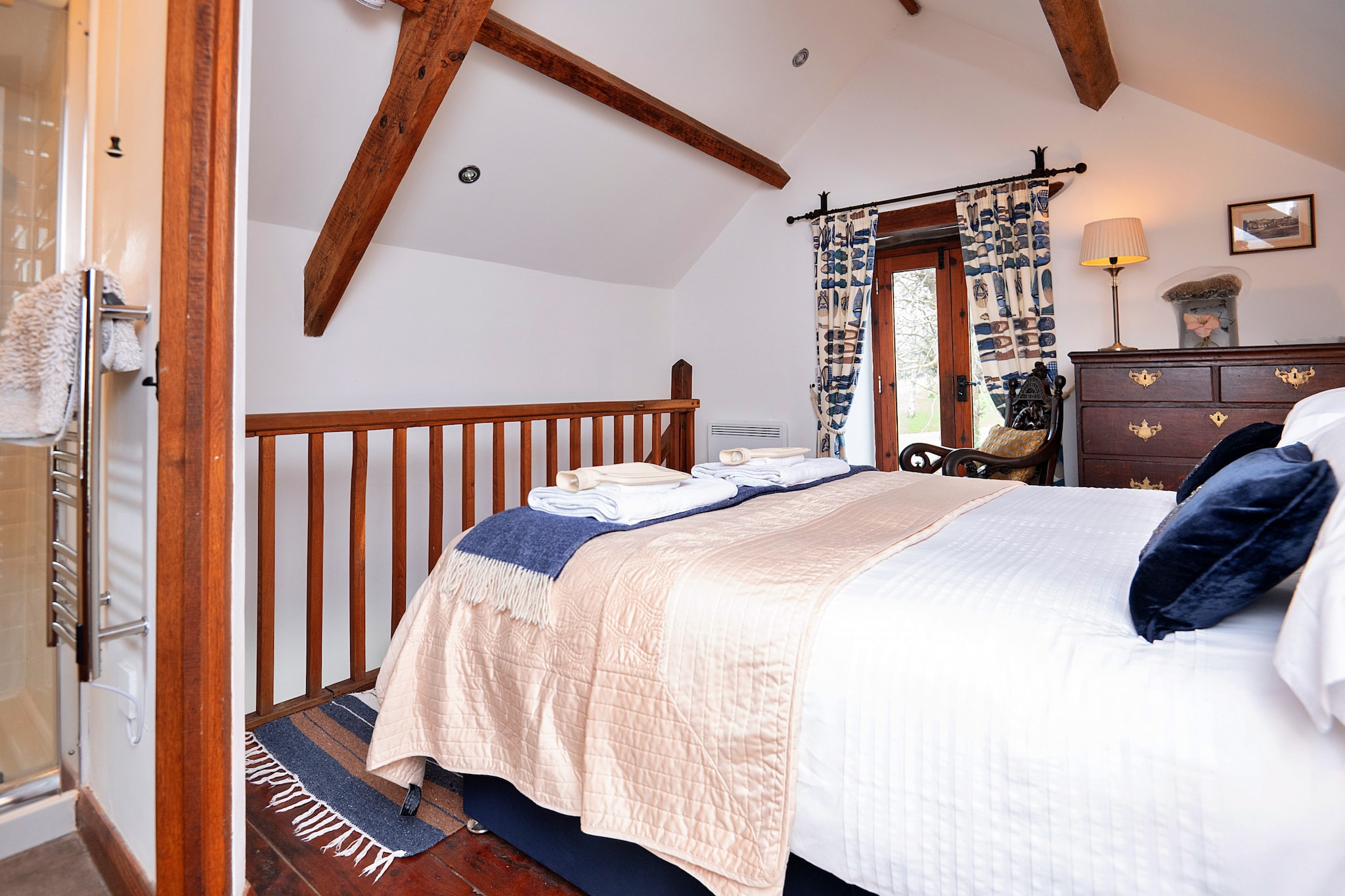 The Coach House at Tyddyn-y-Felin-Slaapkamer