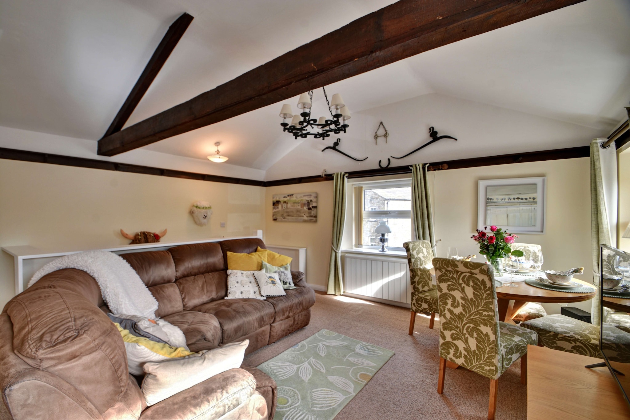 Dales Barn Top-Woonkamer