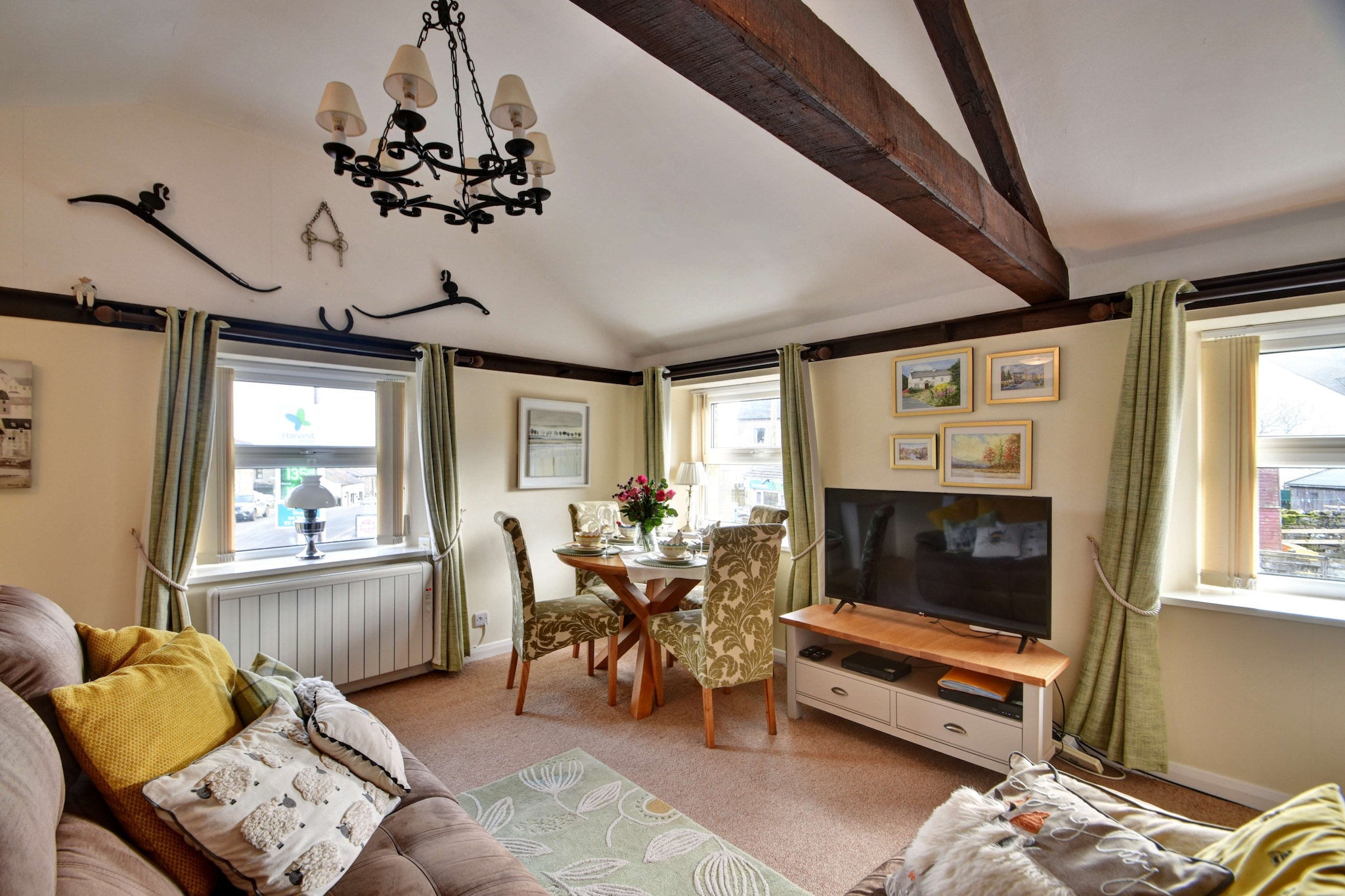 Dales Barn Top-Woonkamer