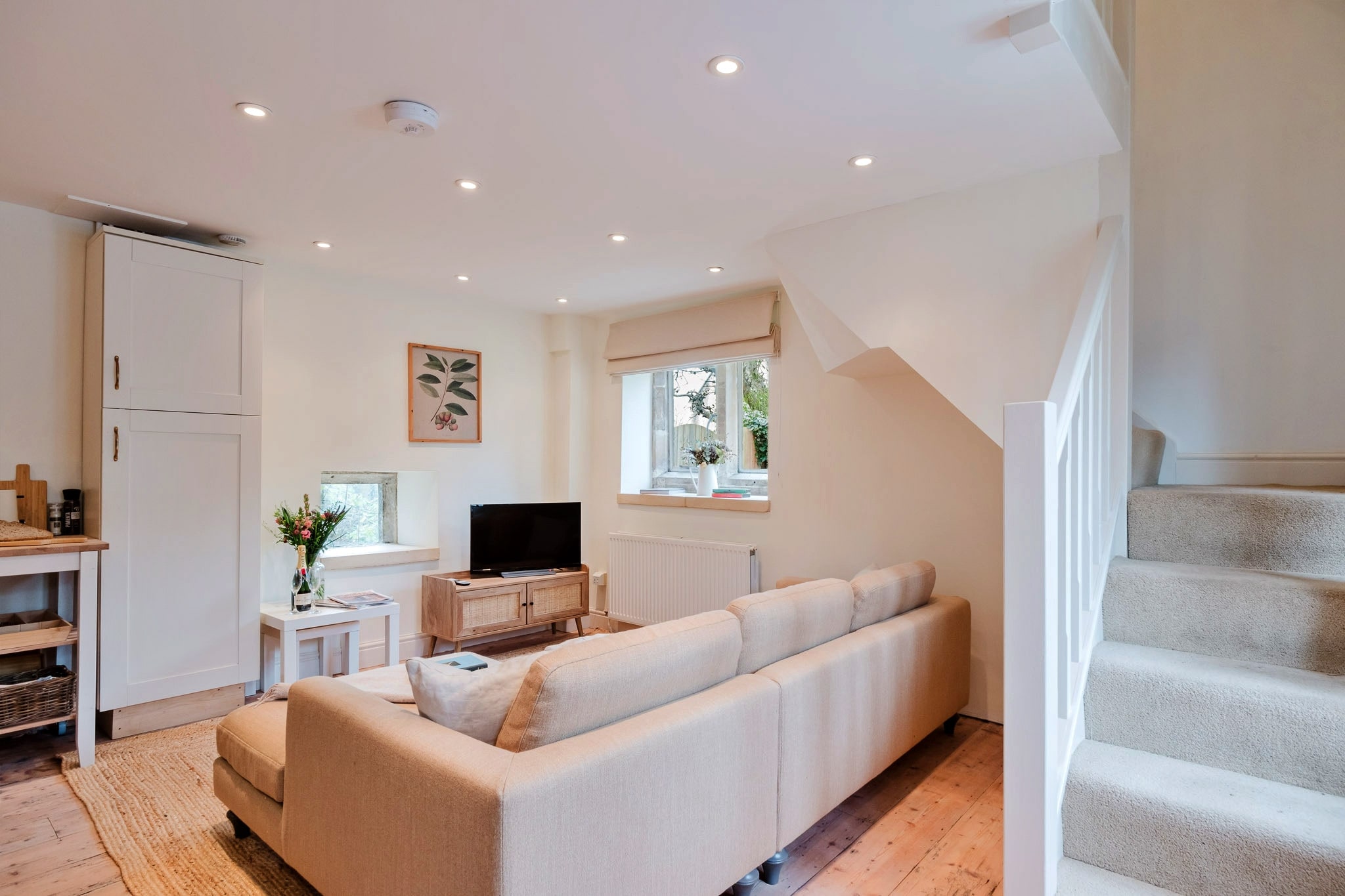 Courtside Cottage-Woonkamer