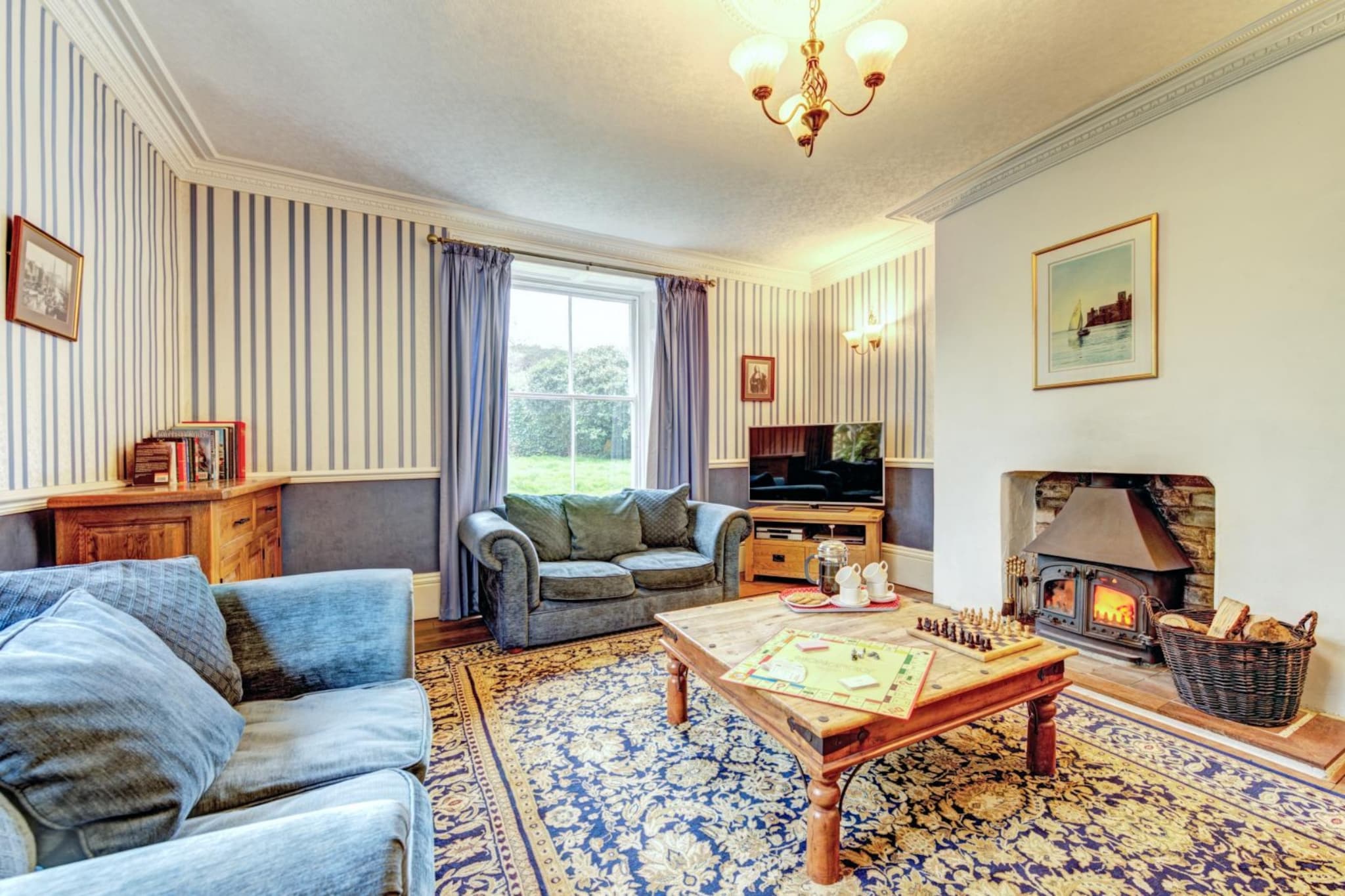 Buckland House-Woonkamer
