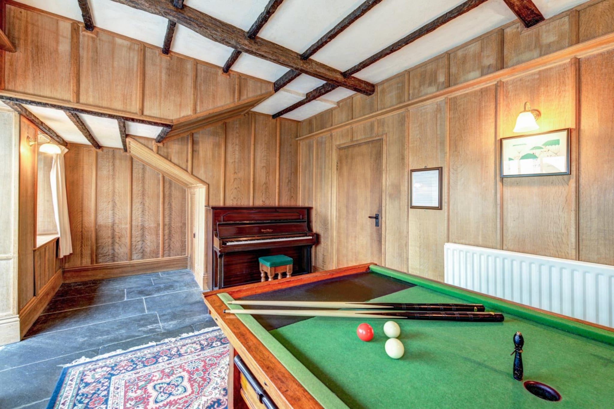 Buckland House-Recreatieruimte