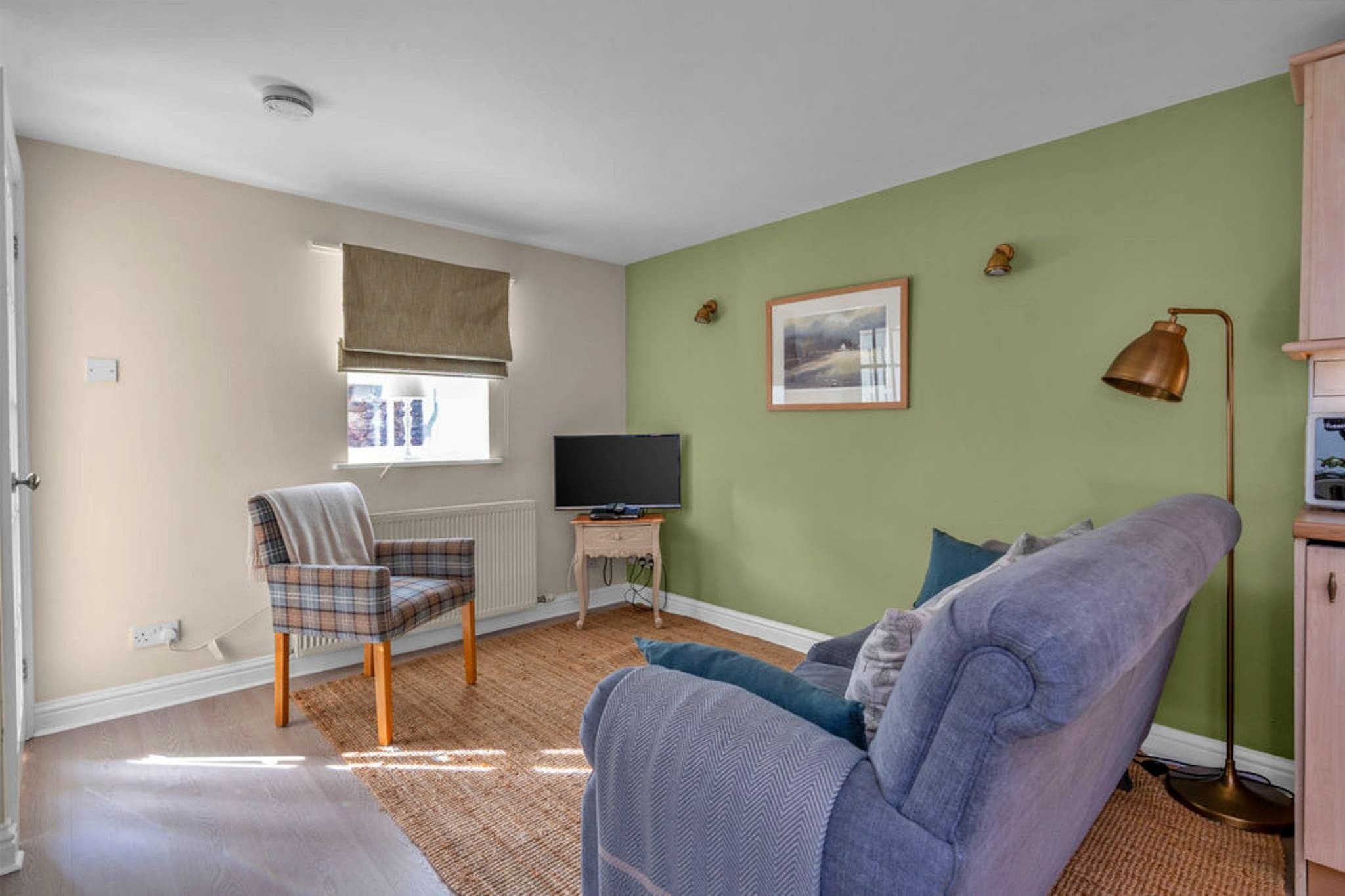 Woodman's Cottage-Woonkamer