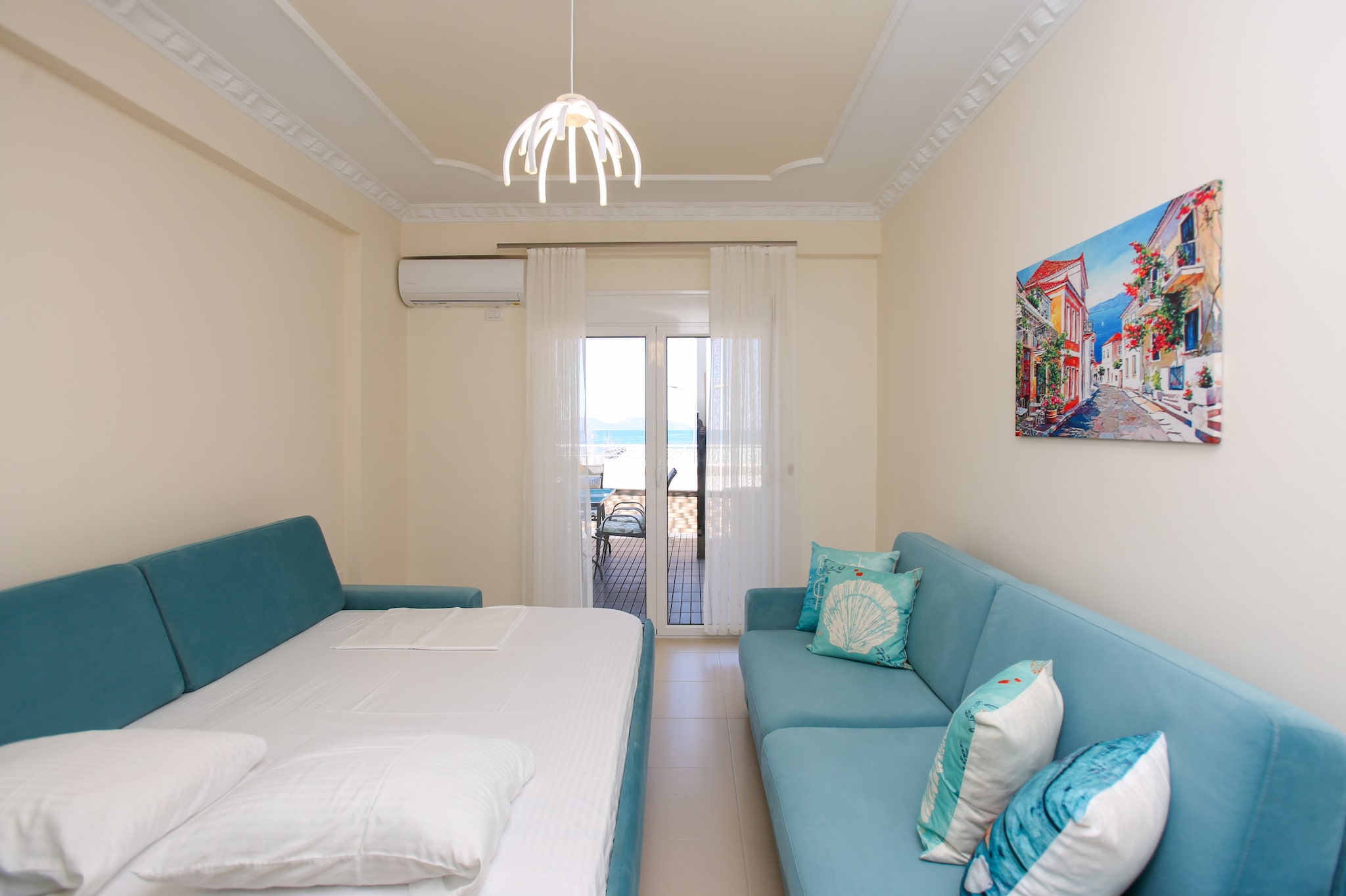 Beach Front Terace-Schlafzimmer