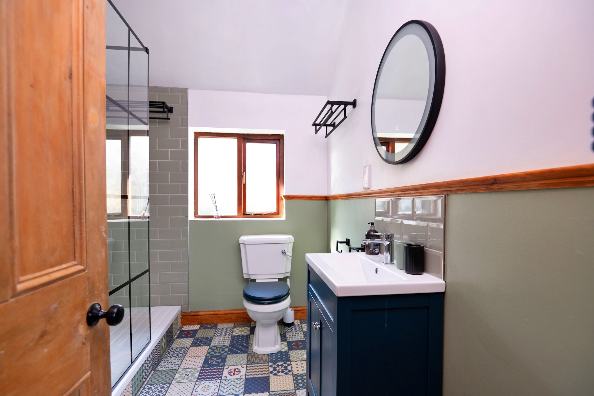Capel Hebron-Badkamer